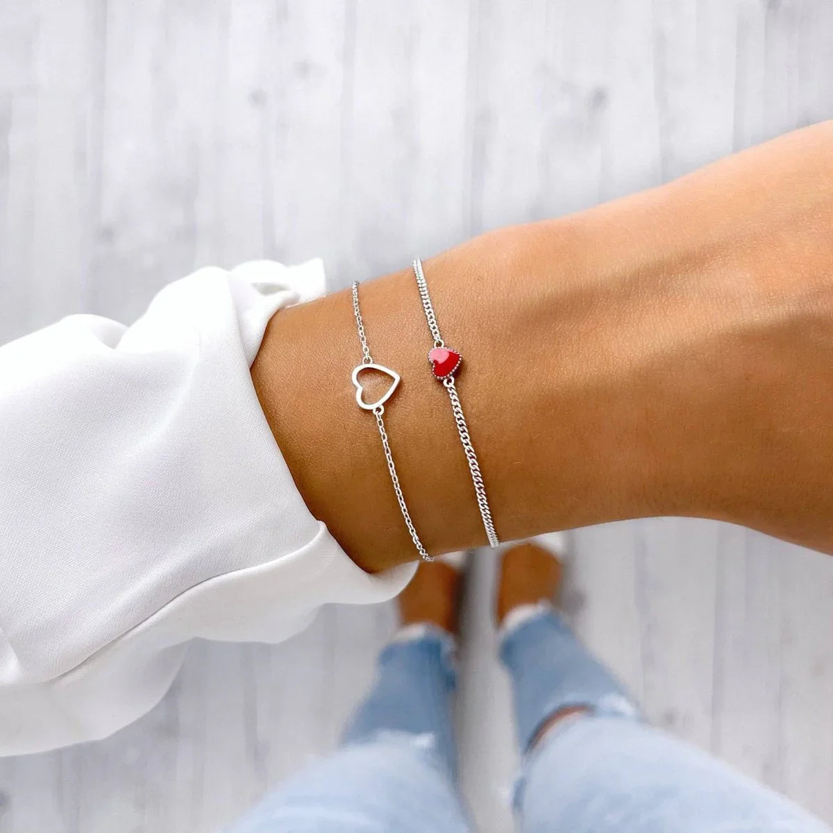 Armbänder zum Valentinstag