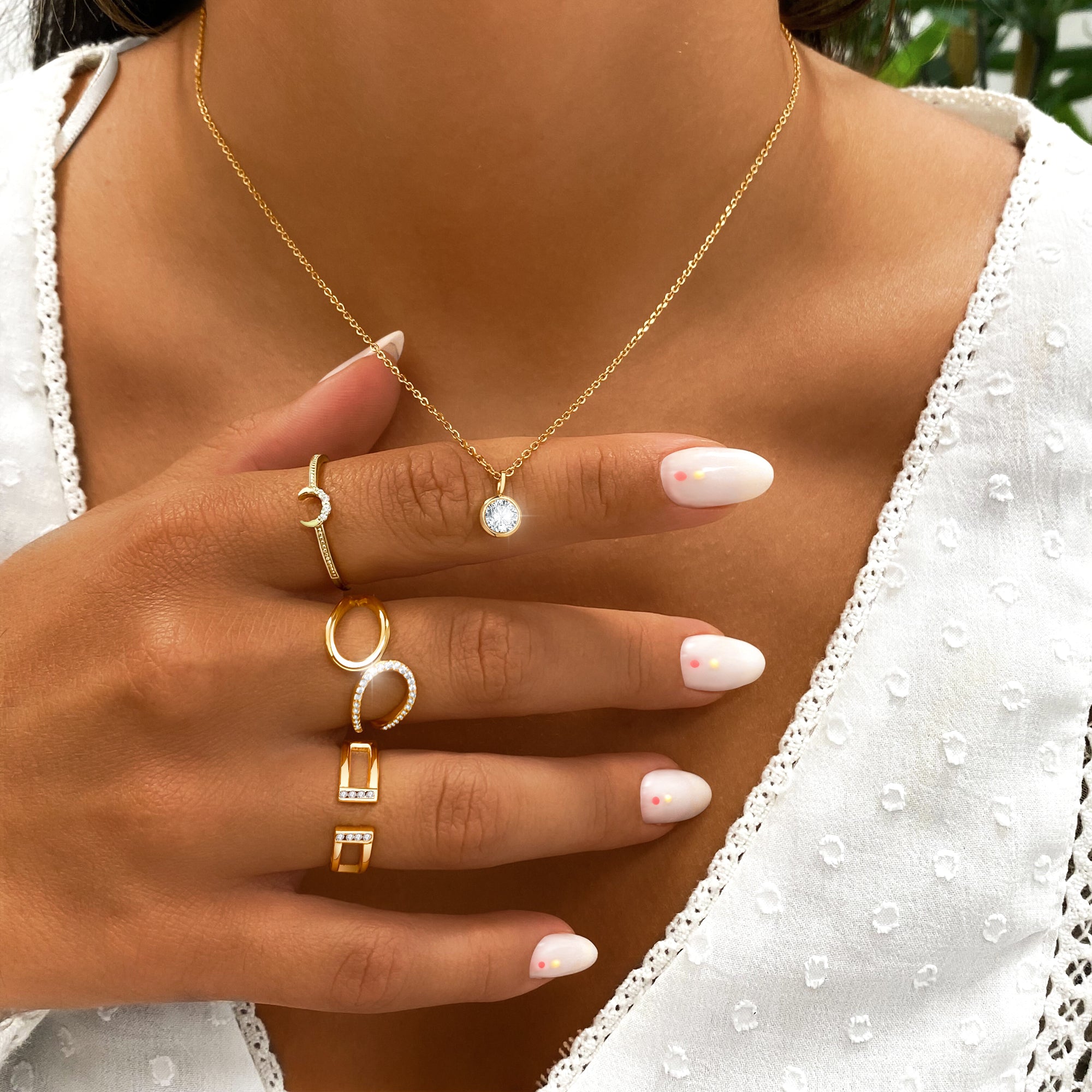 "kurvenförmig" Ring - Emily Schmuck
