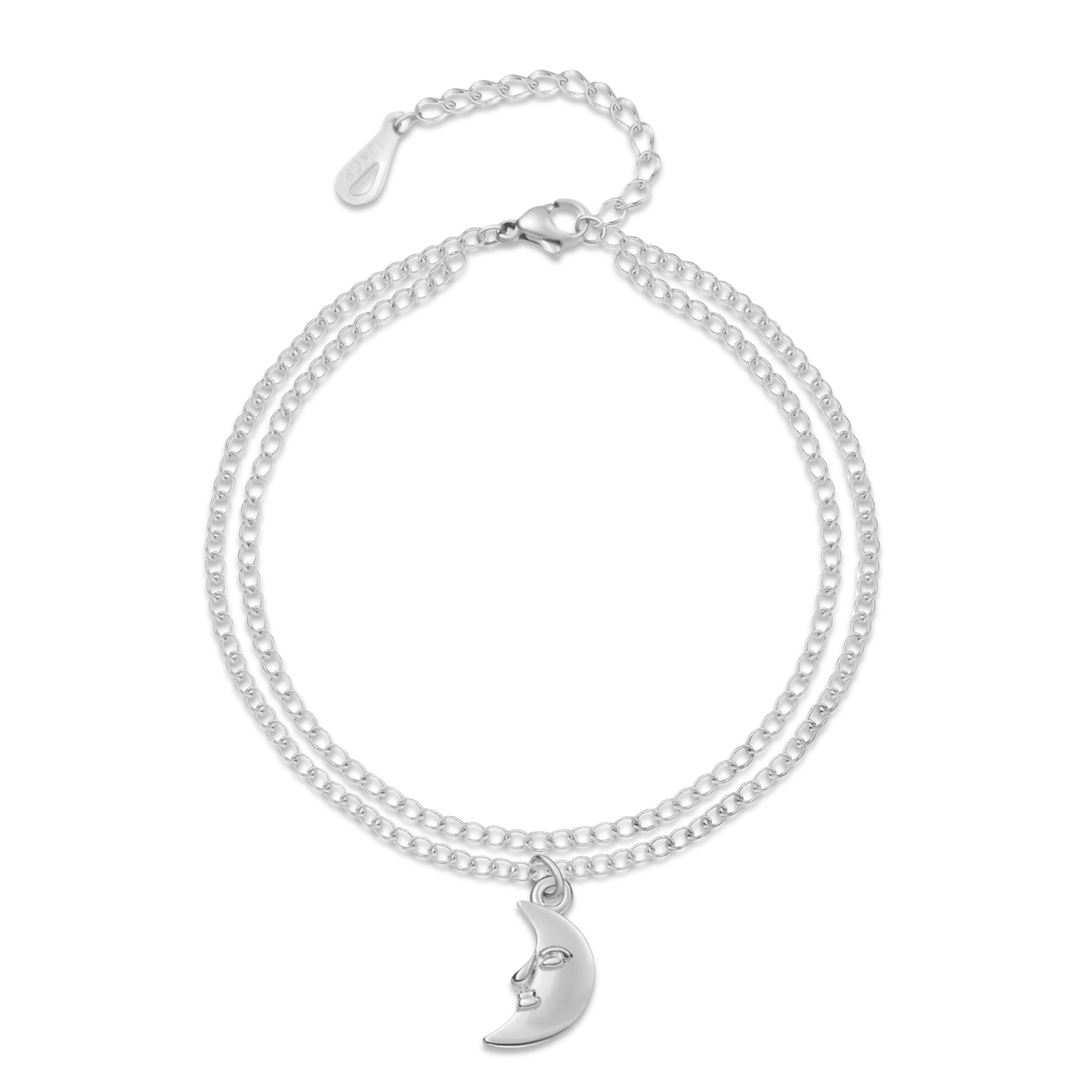 Mond Fußkettchen - Emily Schmuck