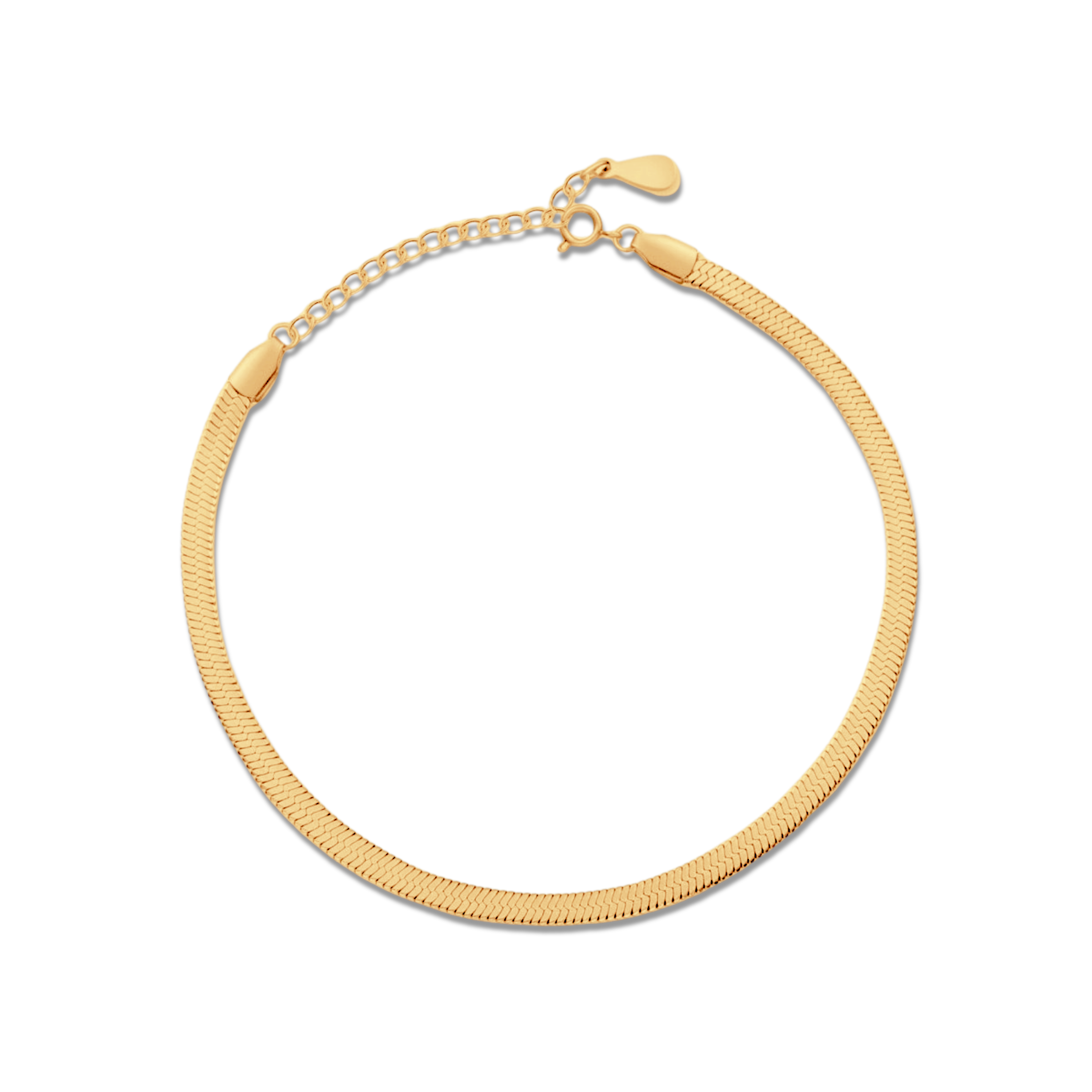 Kleopatra 4MM Fußkettchen - Emily Schmuck