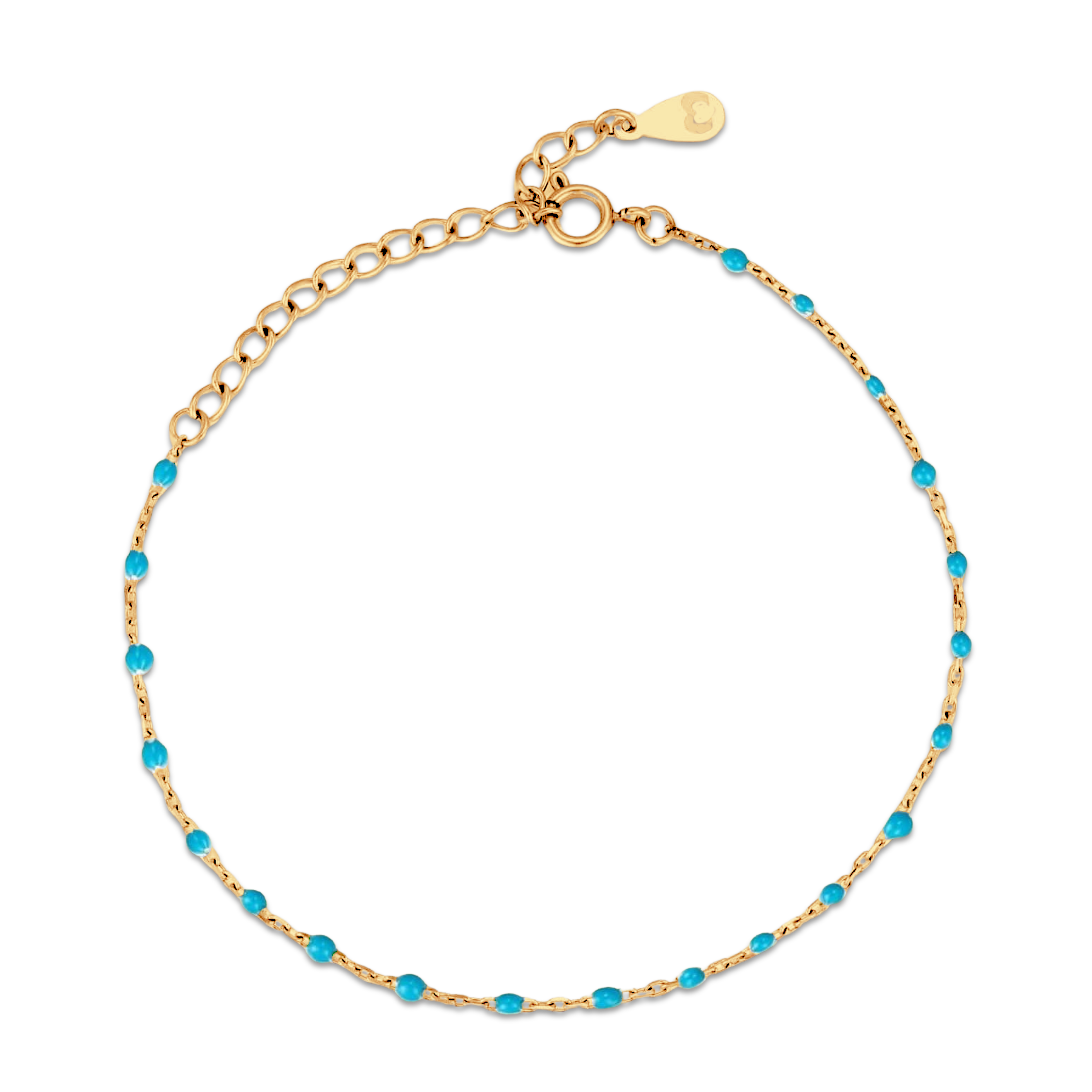 Ultramar Blue Fußkettchen - Emily Schmuck