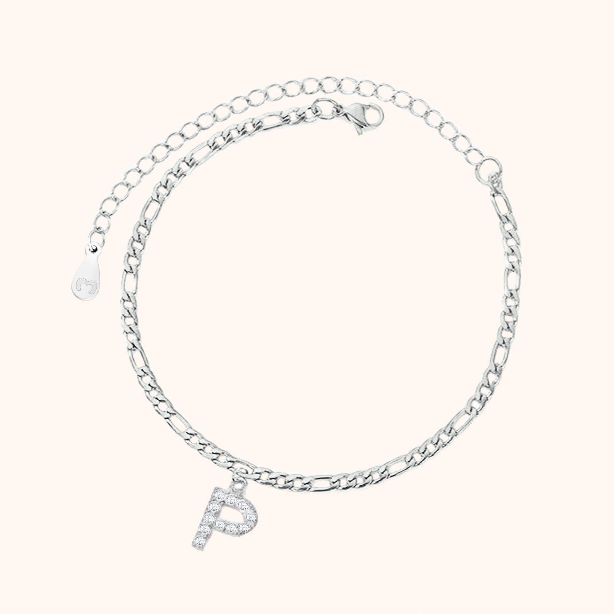 Initialen Fußkettchen - Emily Schmuck