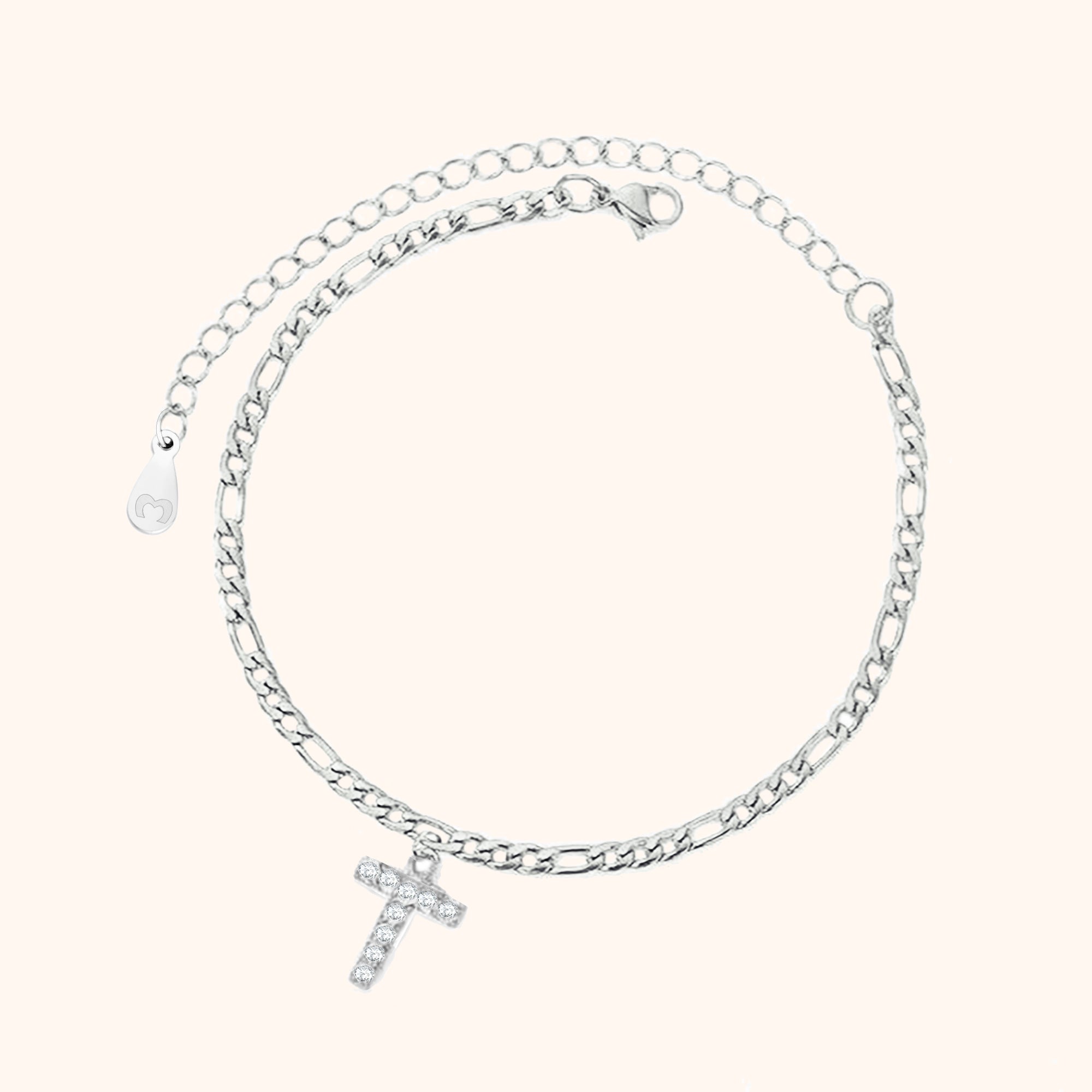 Initialen Fußkettchen - Emily Schmuck