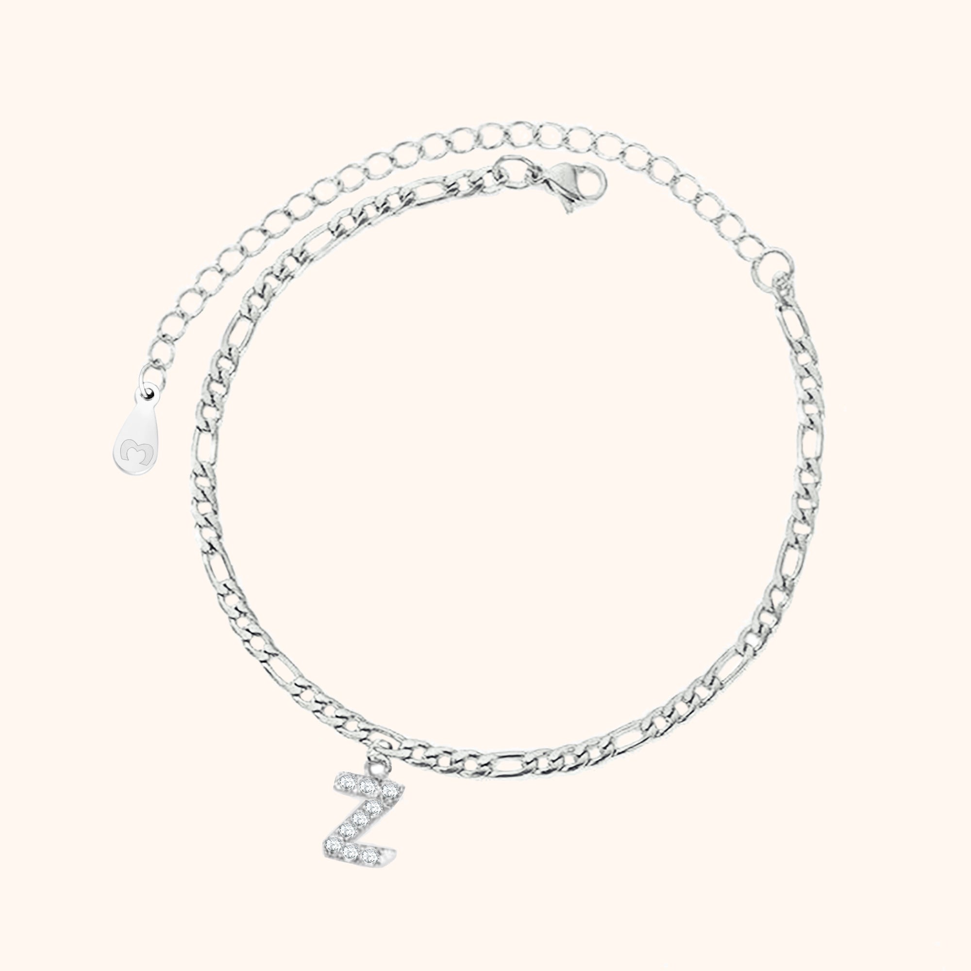 Initialen Fußkettchen - Emily Schmuck