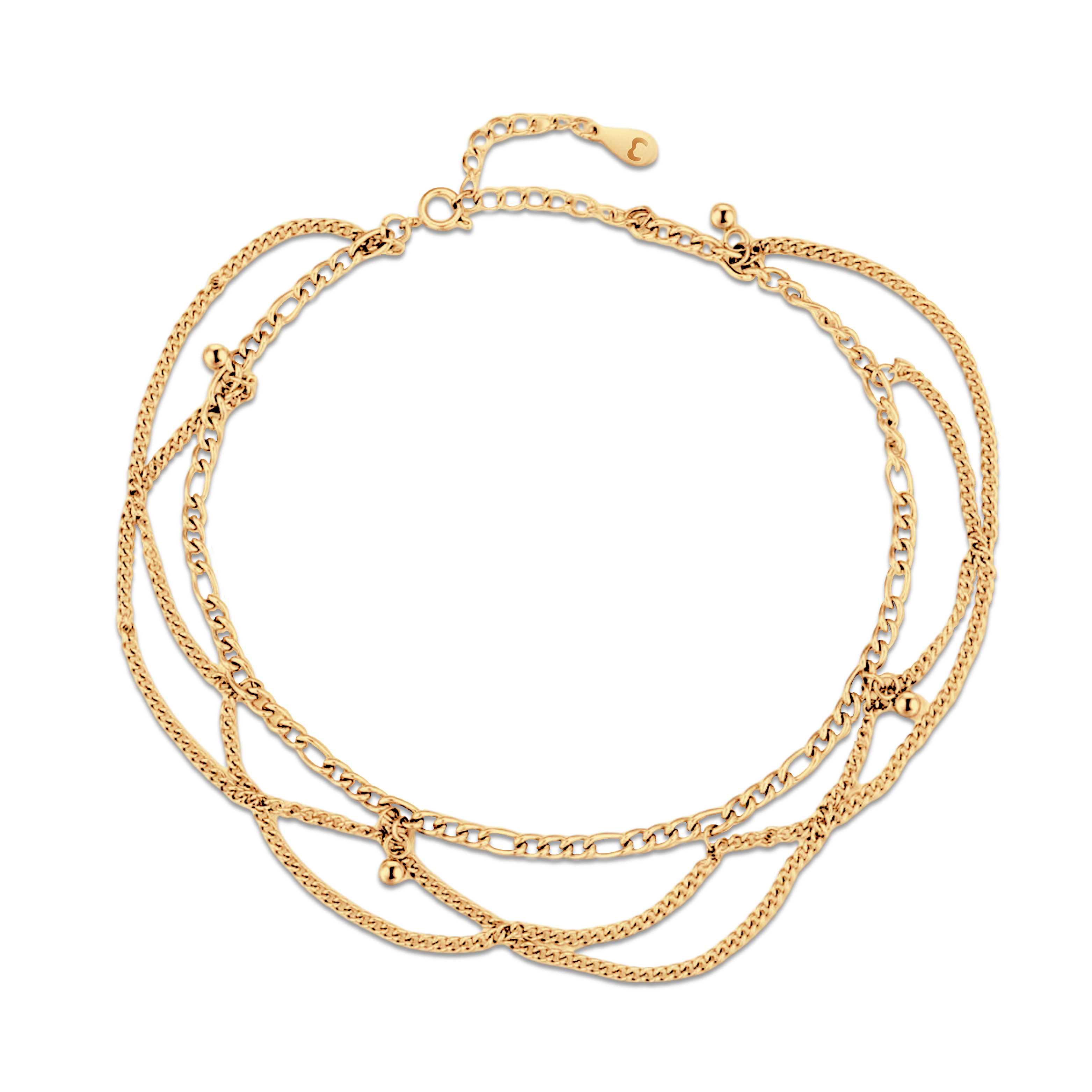 Gestrüpp Fußkettchen - Emily Schmuck