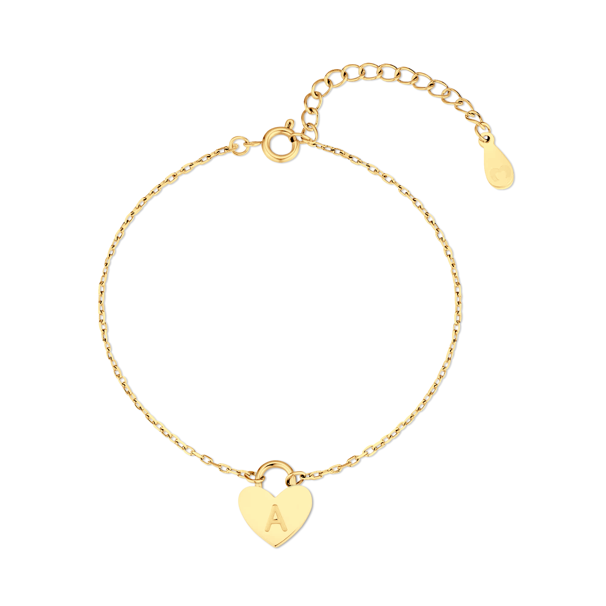 Initial Herz Armband - Emily Schmuck