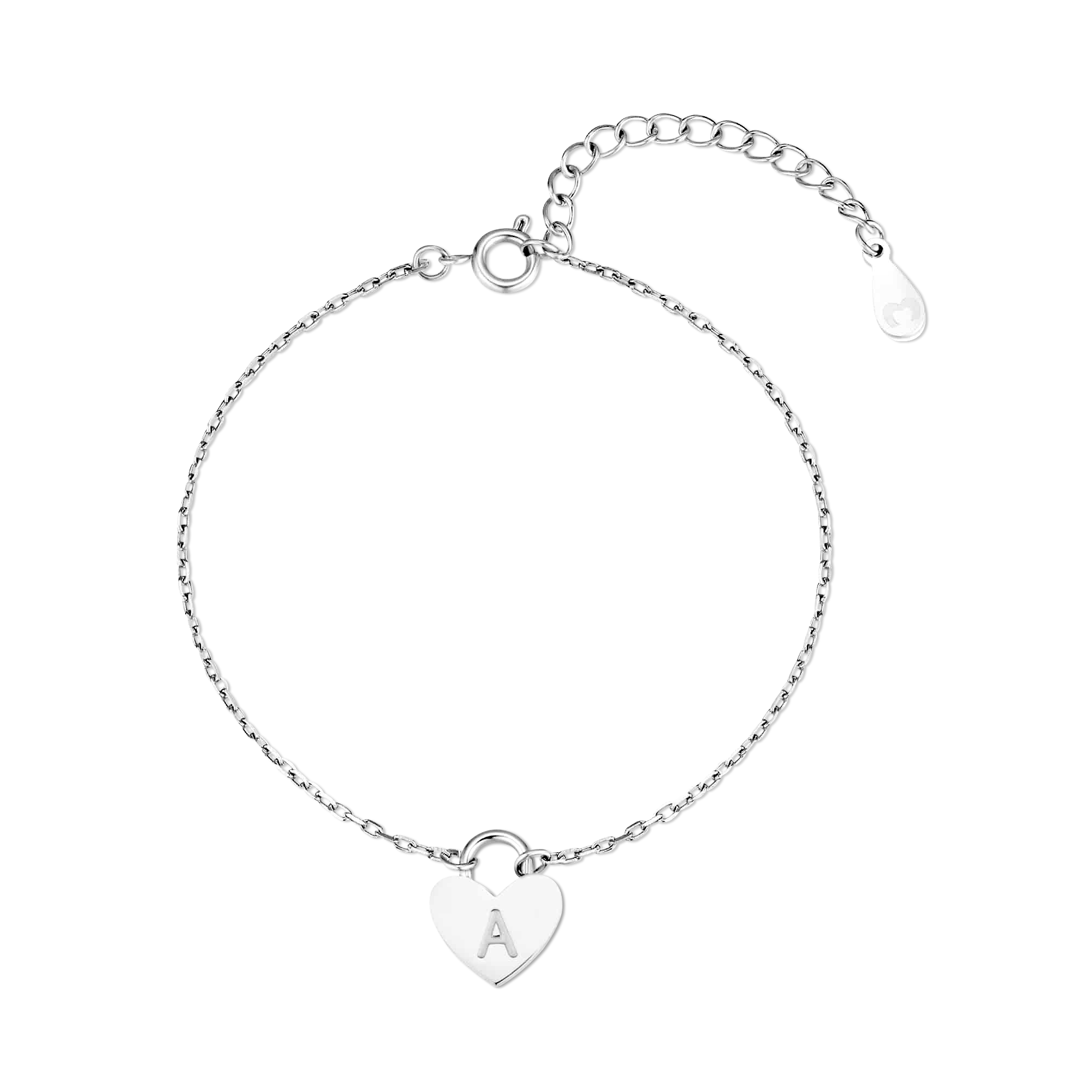 Initial Herz Armband - Emily Schmuck