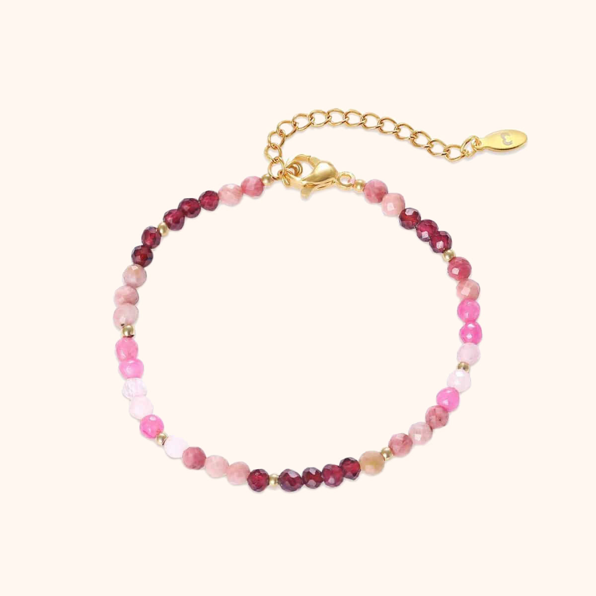 "Lila Kristall" Armband - Emily Schmuck