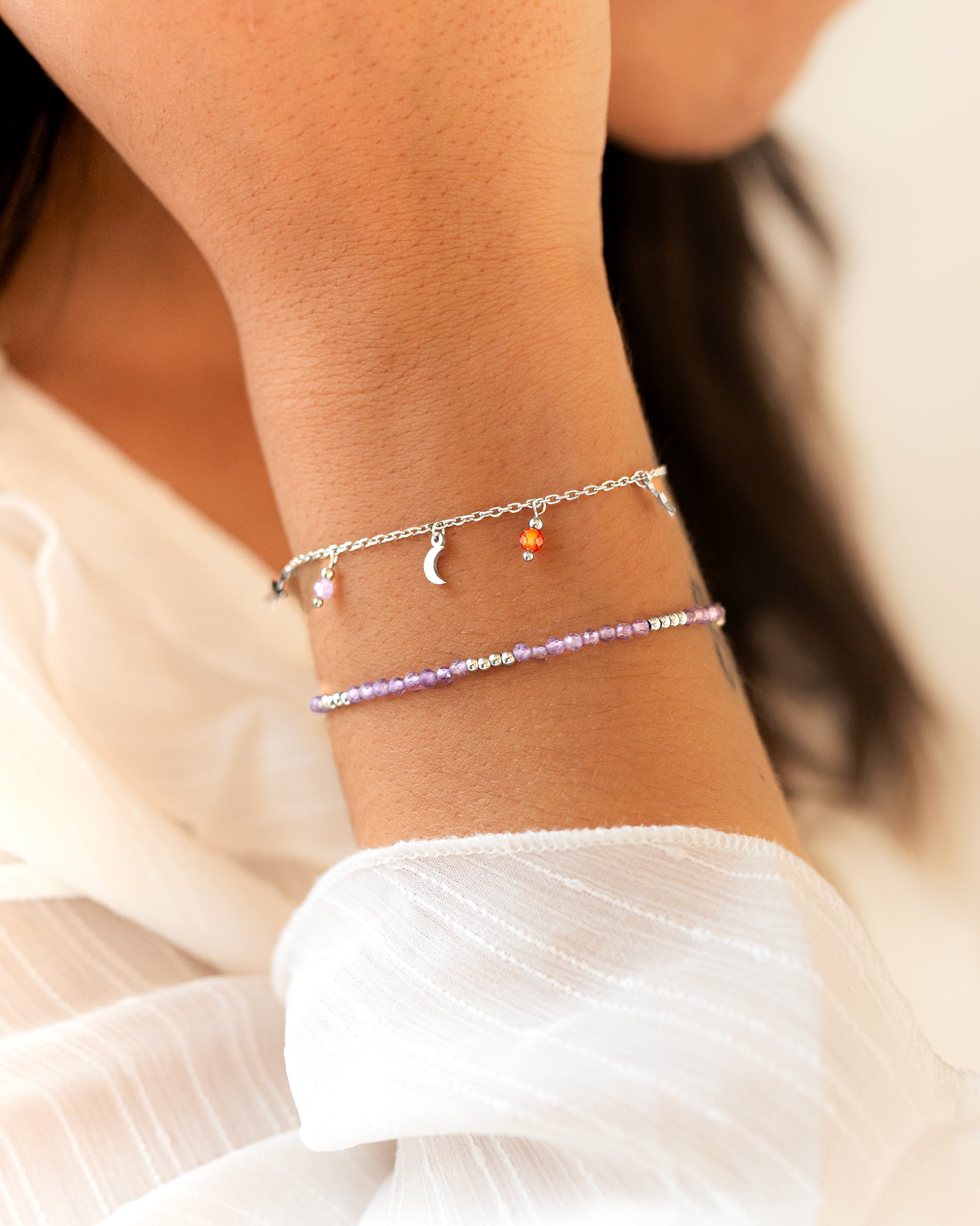 "Dreifarbig" Armband - Emily Schmuck