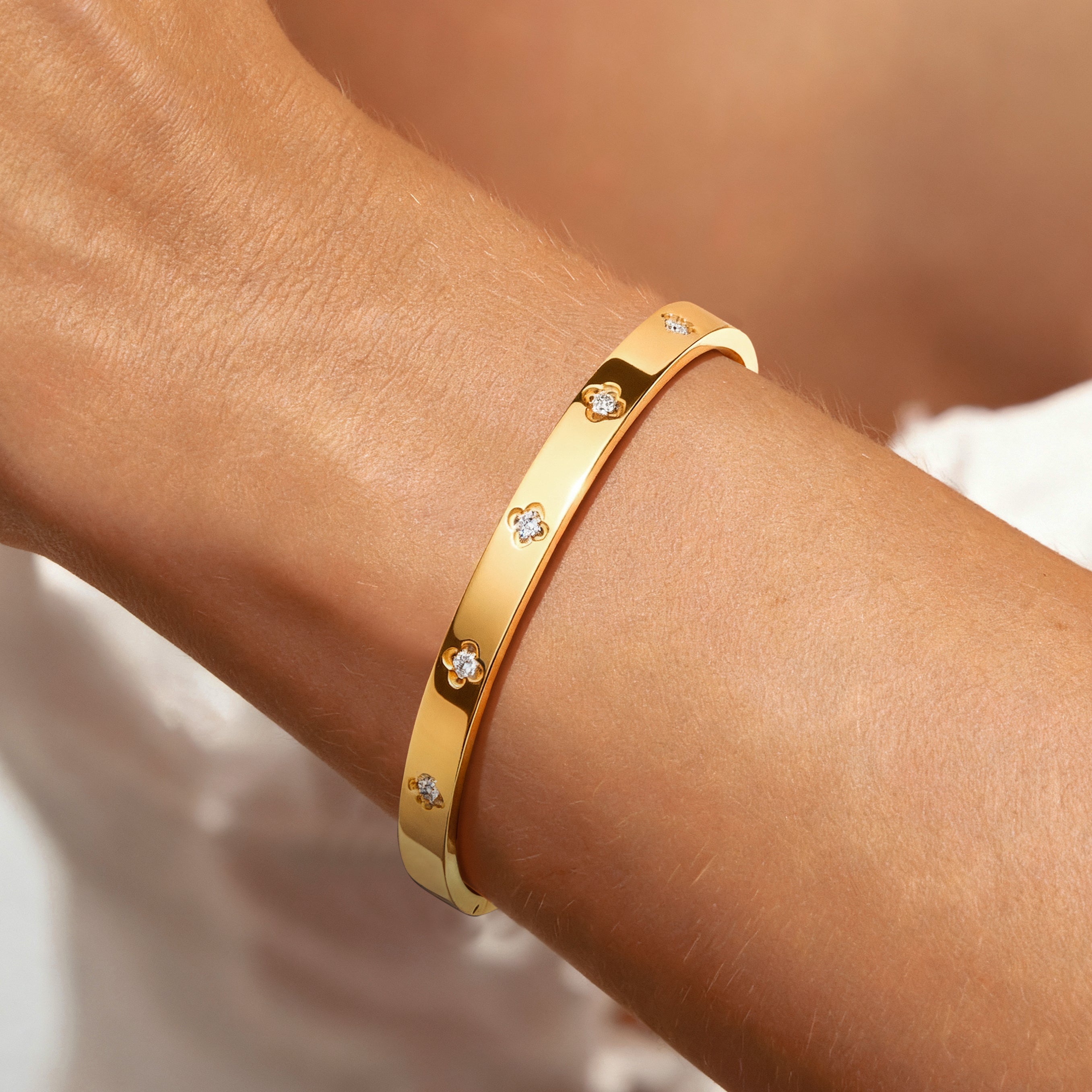 Kamelie Armband