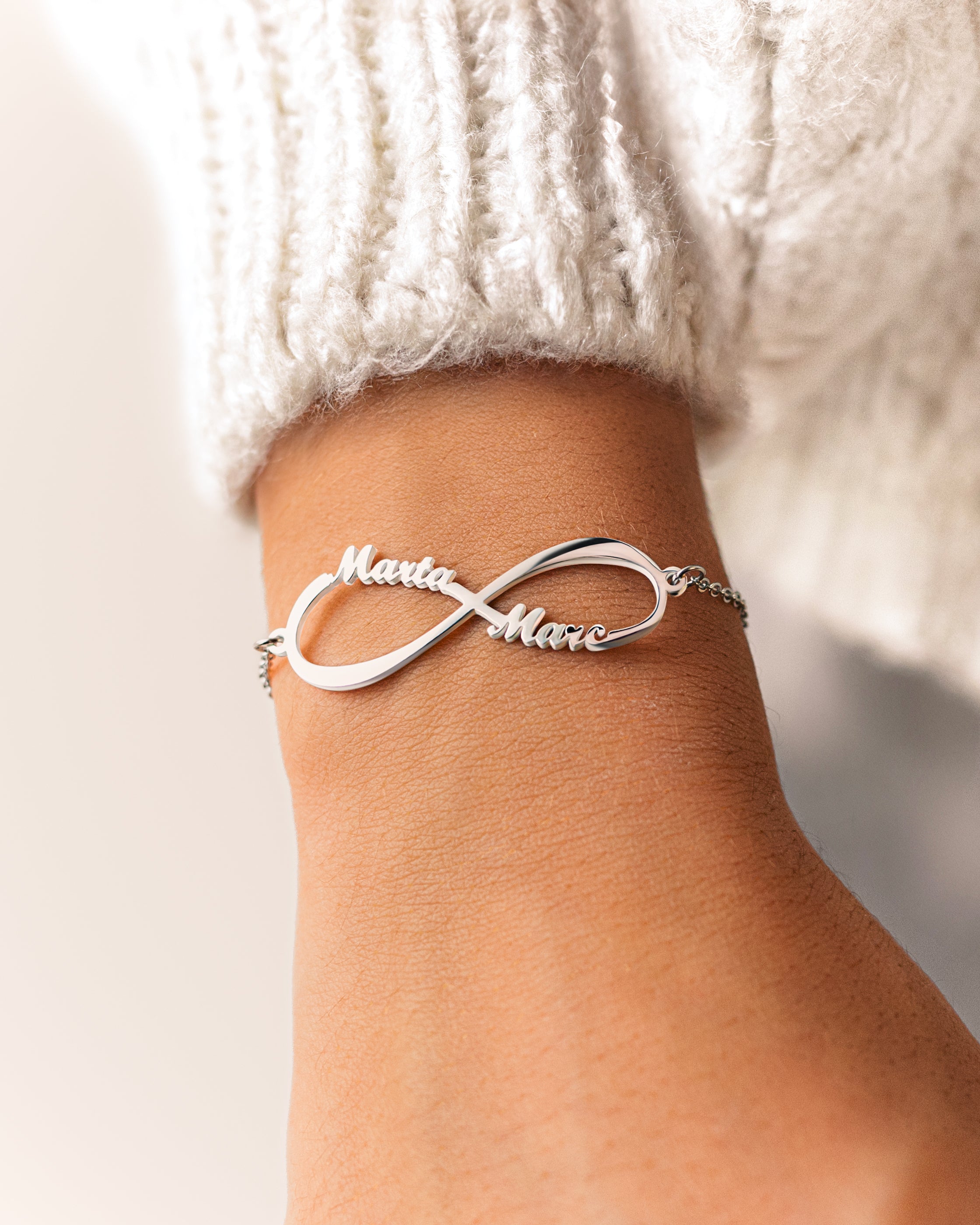 Endlos Armband - Personalisiert
