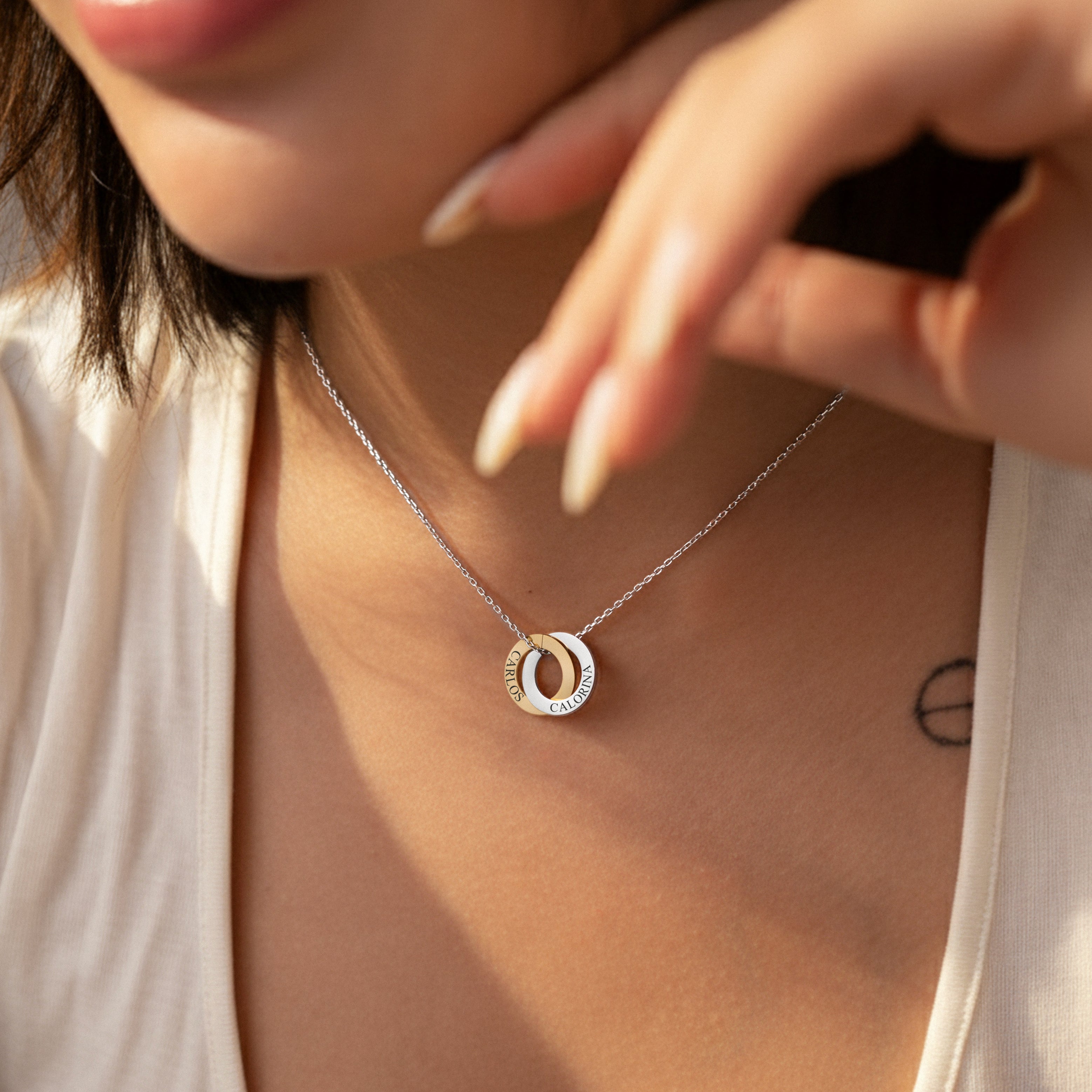 Versprechen Halskette - Personalisiert - Emily Schmuck