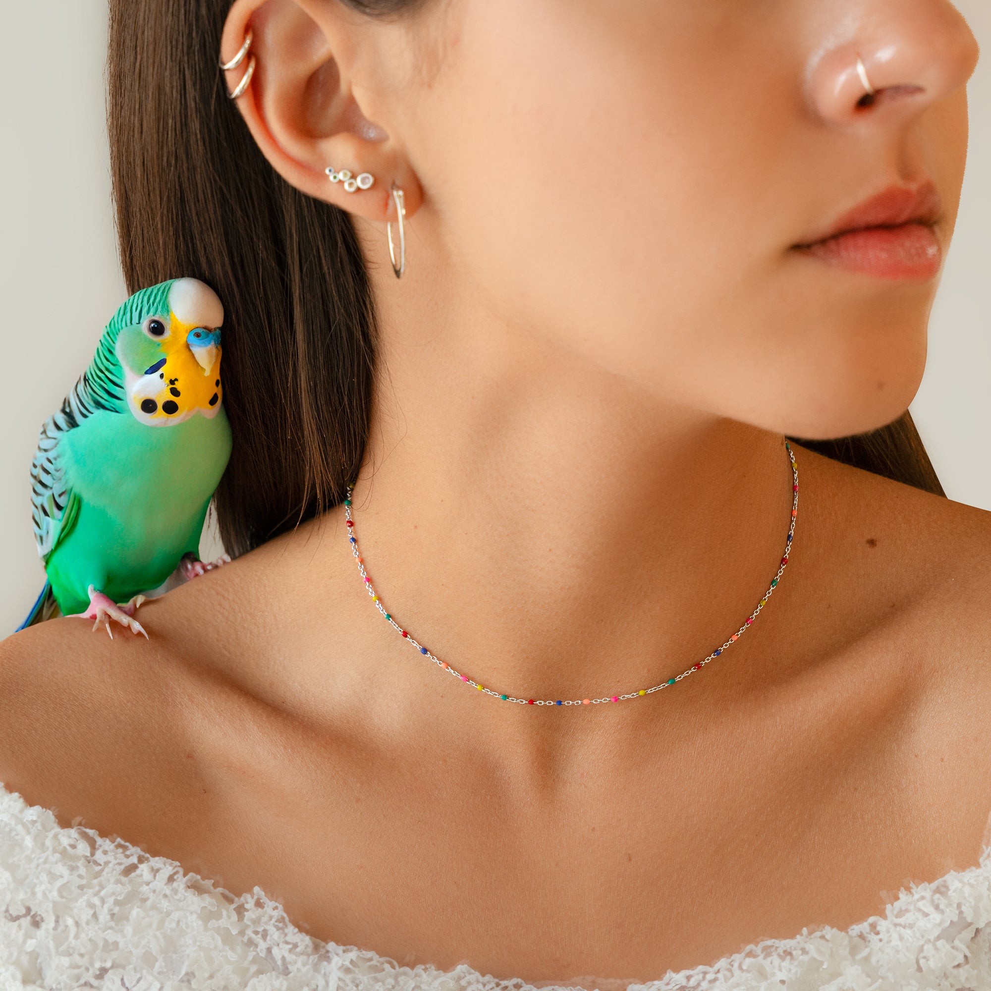 "Farben Cocktail" Halskette - Emily Schmuck