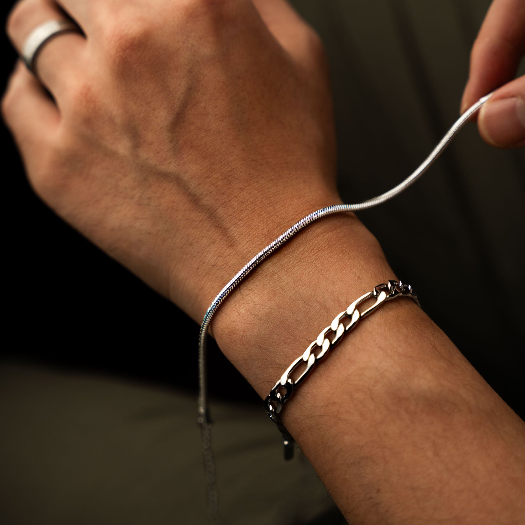BRAVE "Tapfer" Herren Armband - Emily Schmuck