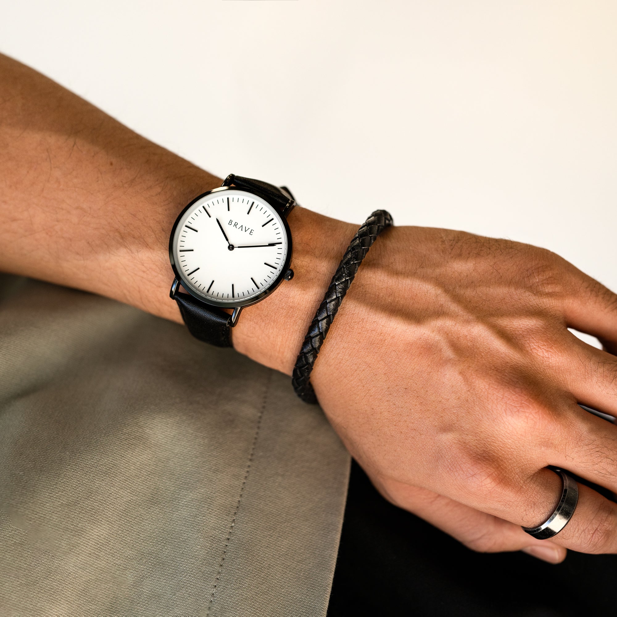 Uhr + BRAVE Armband Set ~ "California" - Emily Schmuck