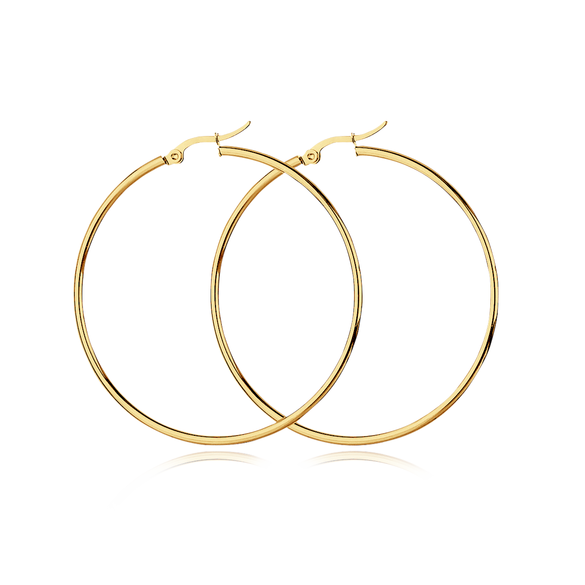 Große Ringe Ohrringe - Emily Schmuck