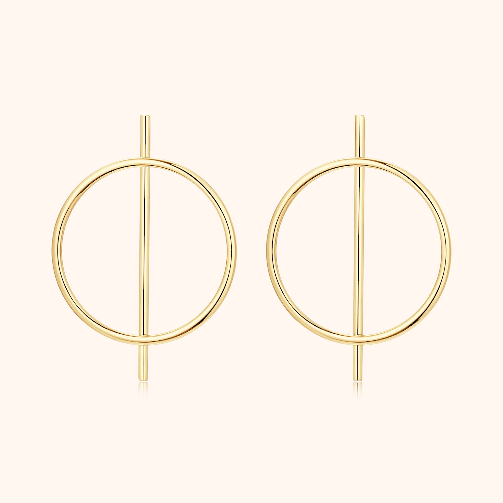 Geteilte Ohrringe - Emily Schmuck