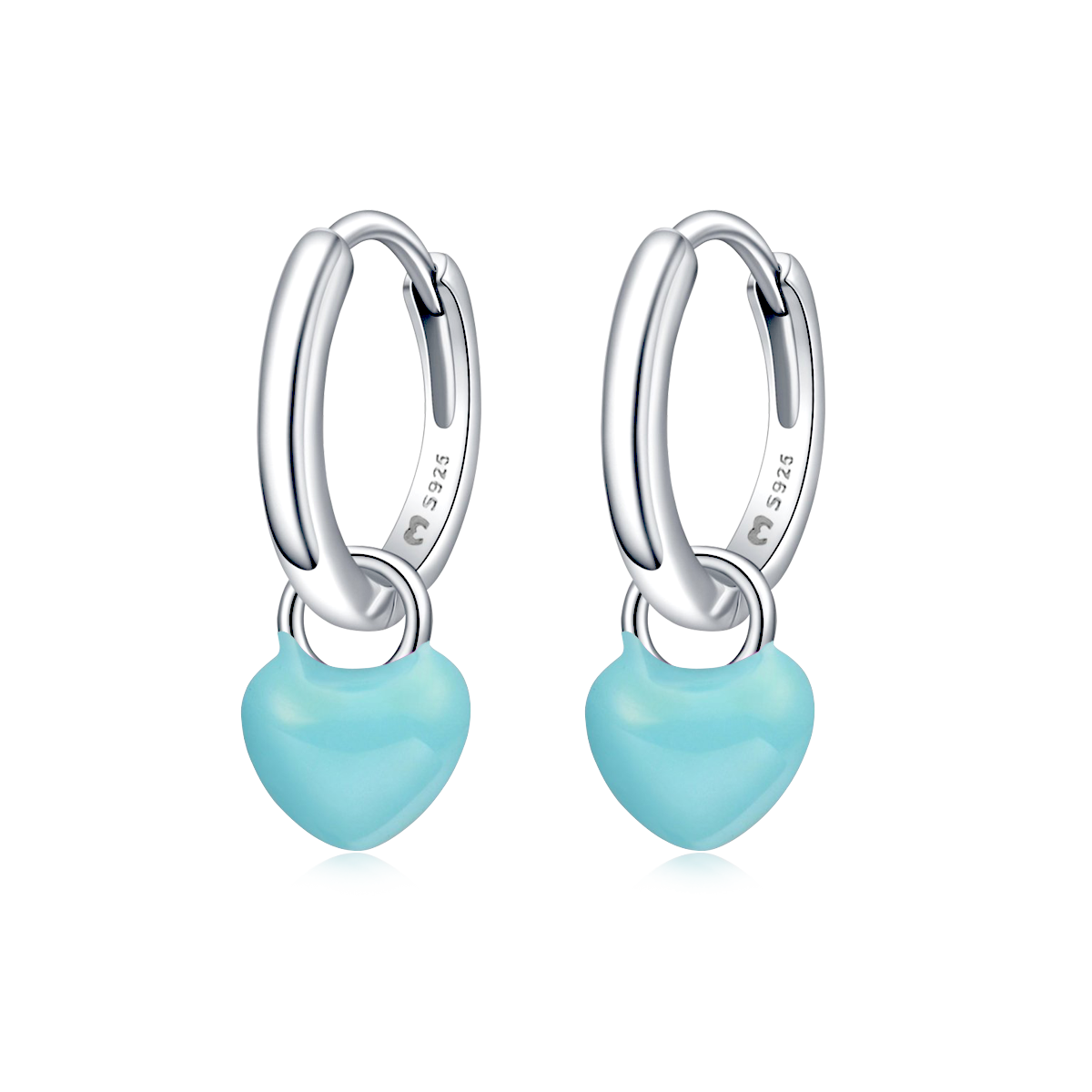 Herz Ringe Ohrringe - Emily Schmuck