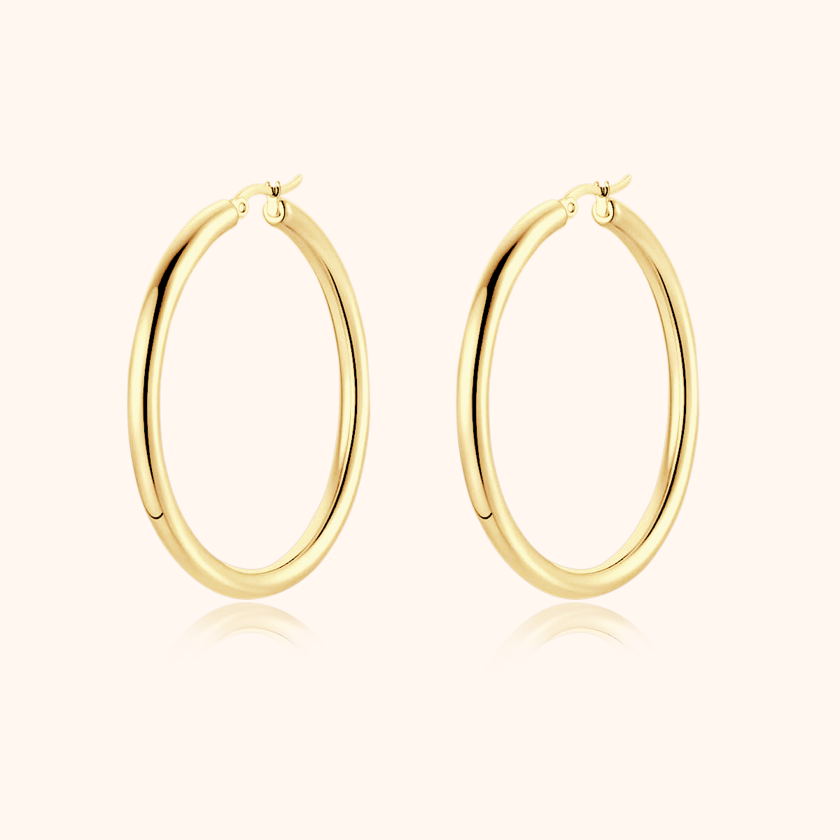 Ellipse Ohrringe - Emily Schmuck