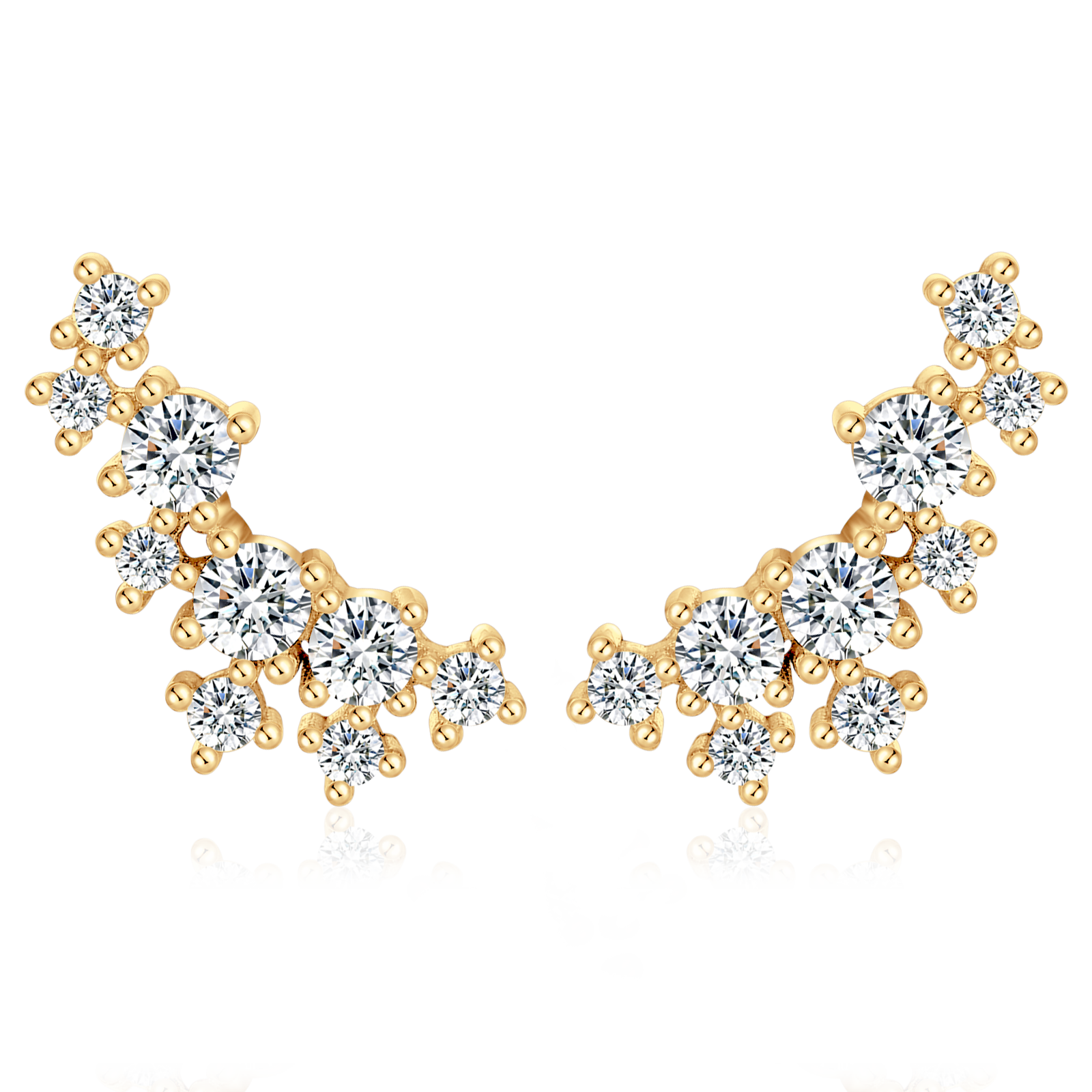 Korallen Ohrringe