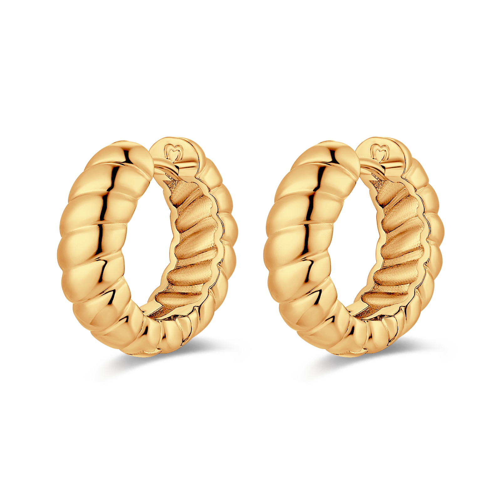 Wirbel Reif-Ohrringe