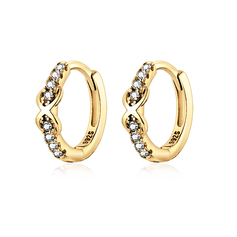 Unendliche Brillanz Ohrringe - Emily Schmuck