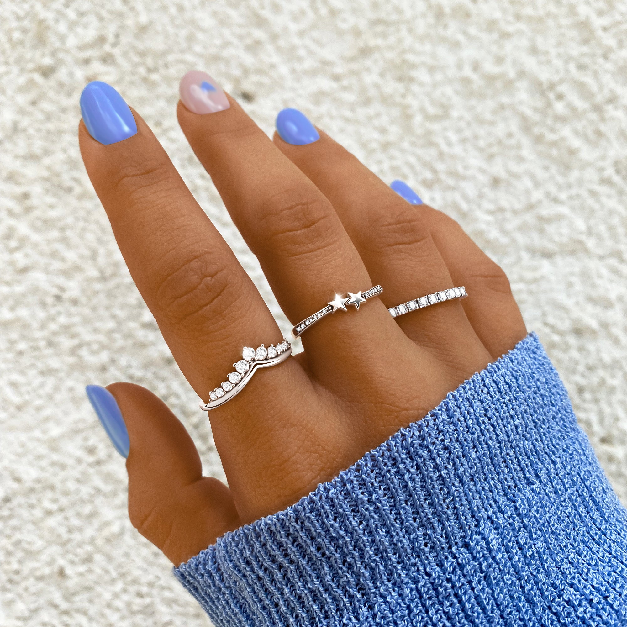 "Zirkoniumoxid-Krone" Ring - Emily Schmuck