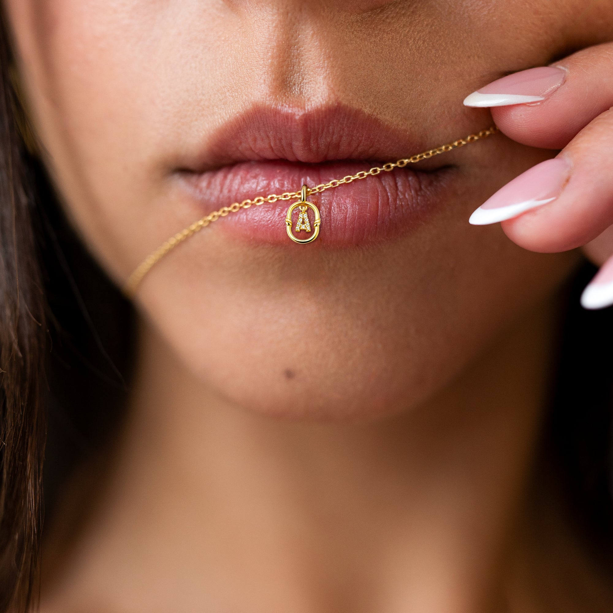 Initiale Helligkeit Halskette - Emily Schmuck