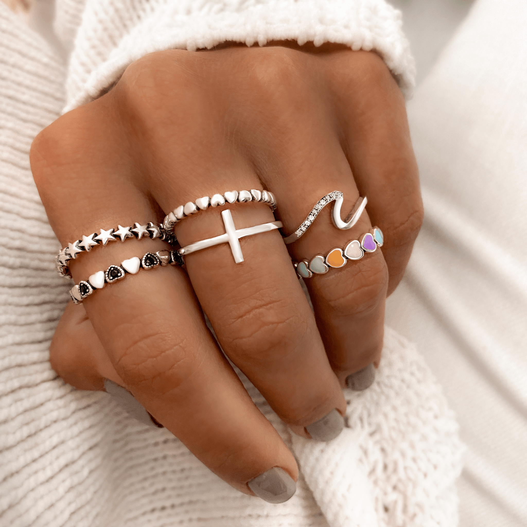 "Lahar Welle" Ring - Emily Schmuck