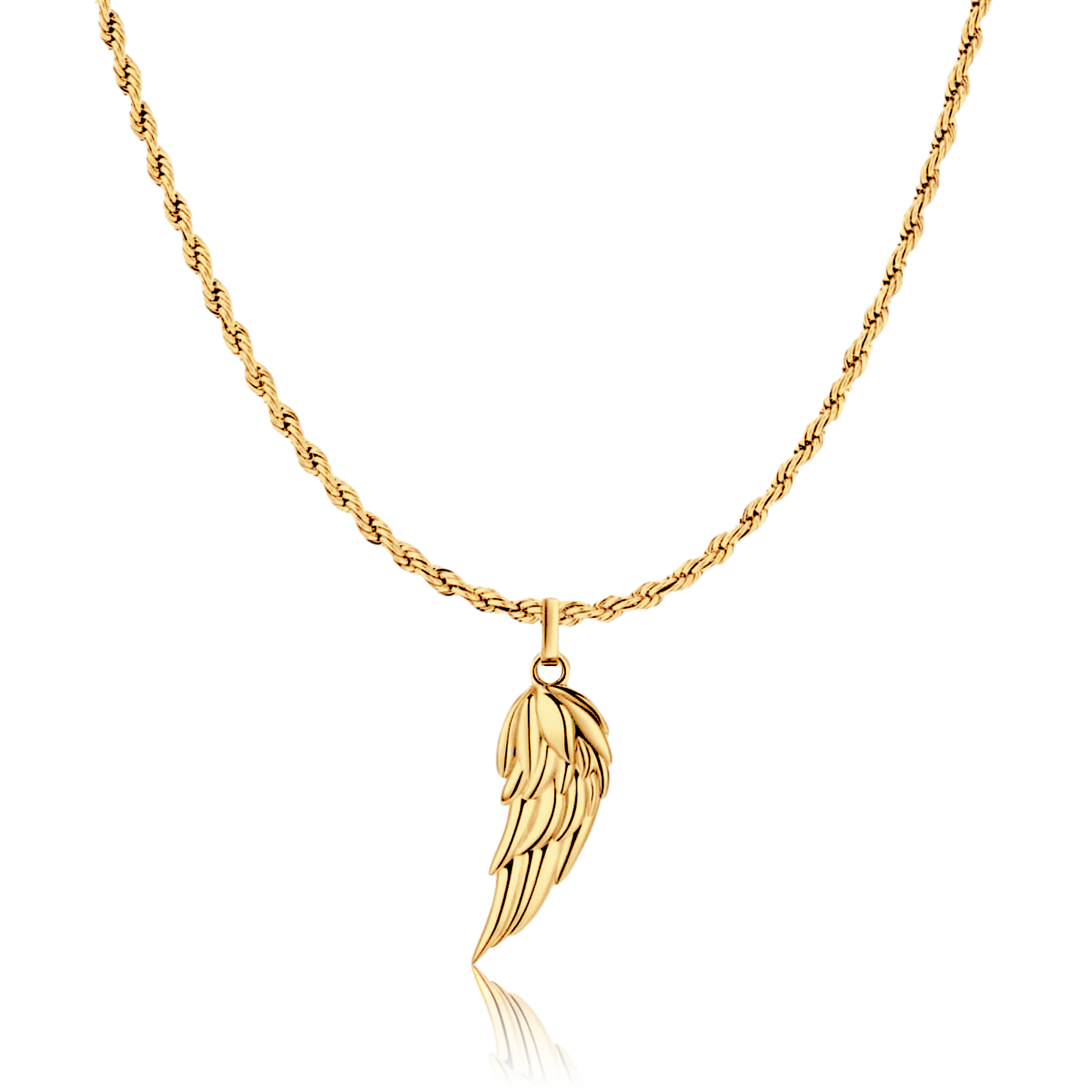 Flügel BRAVE Herren-Halskette