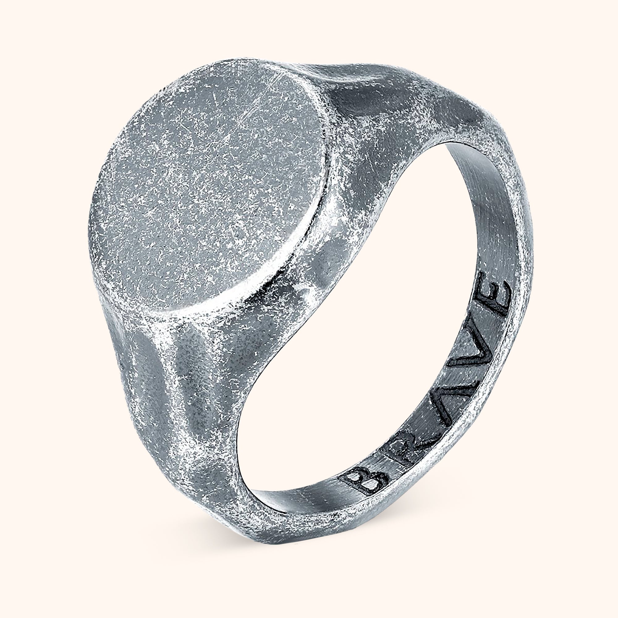 BRAVE "Asche" Man Ring - Emily Schmuck