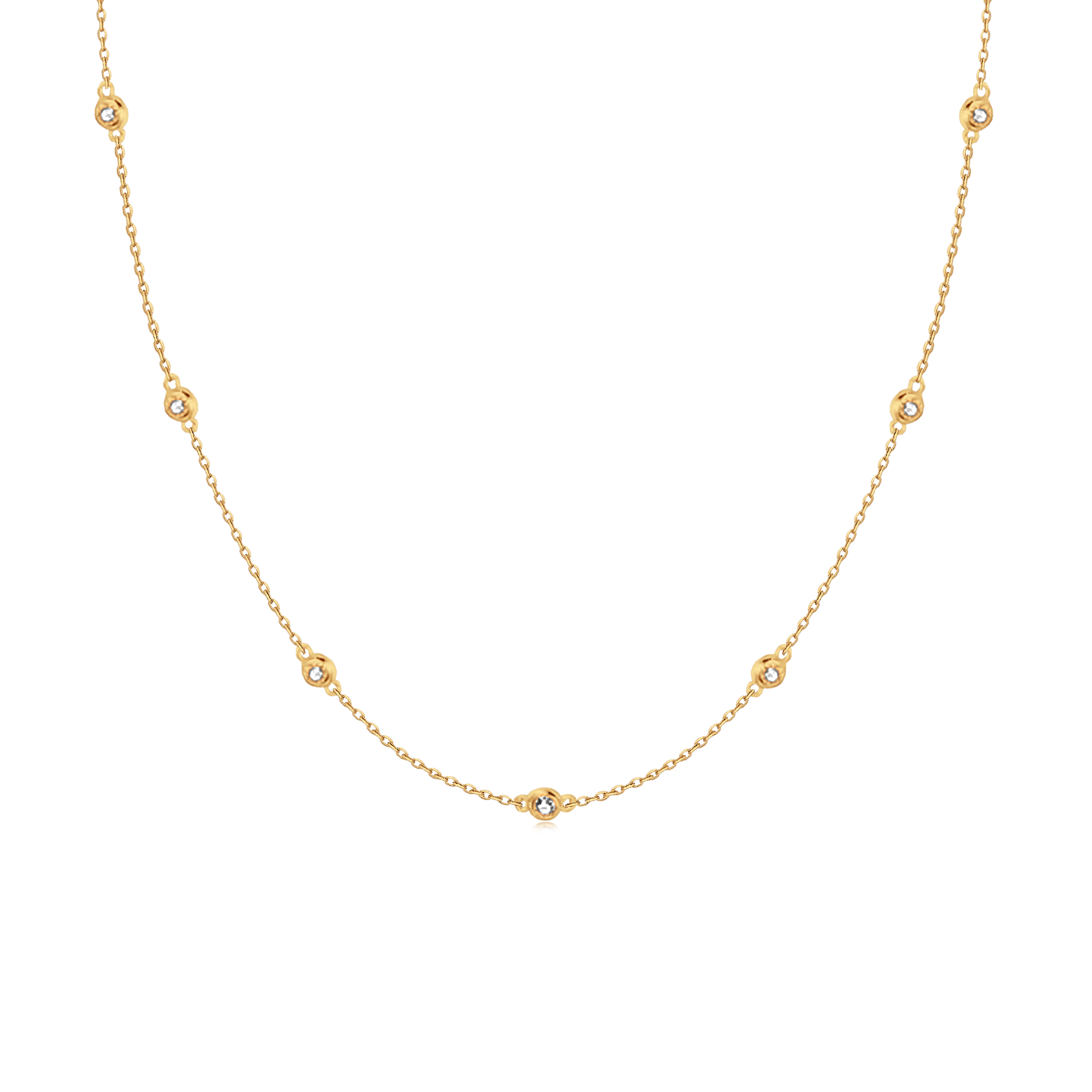 Diamanten Halskette