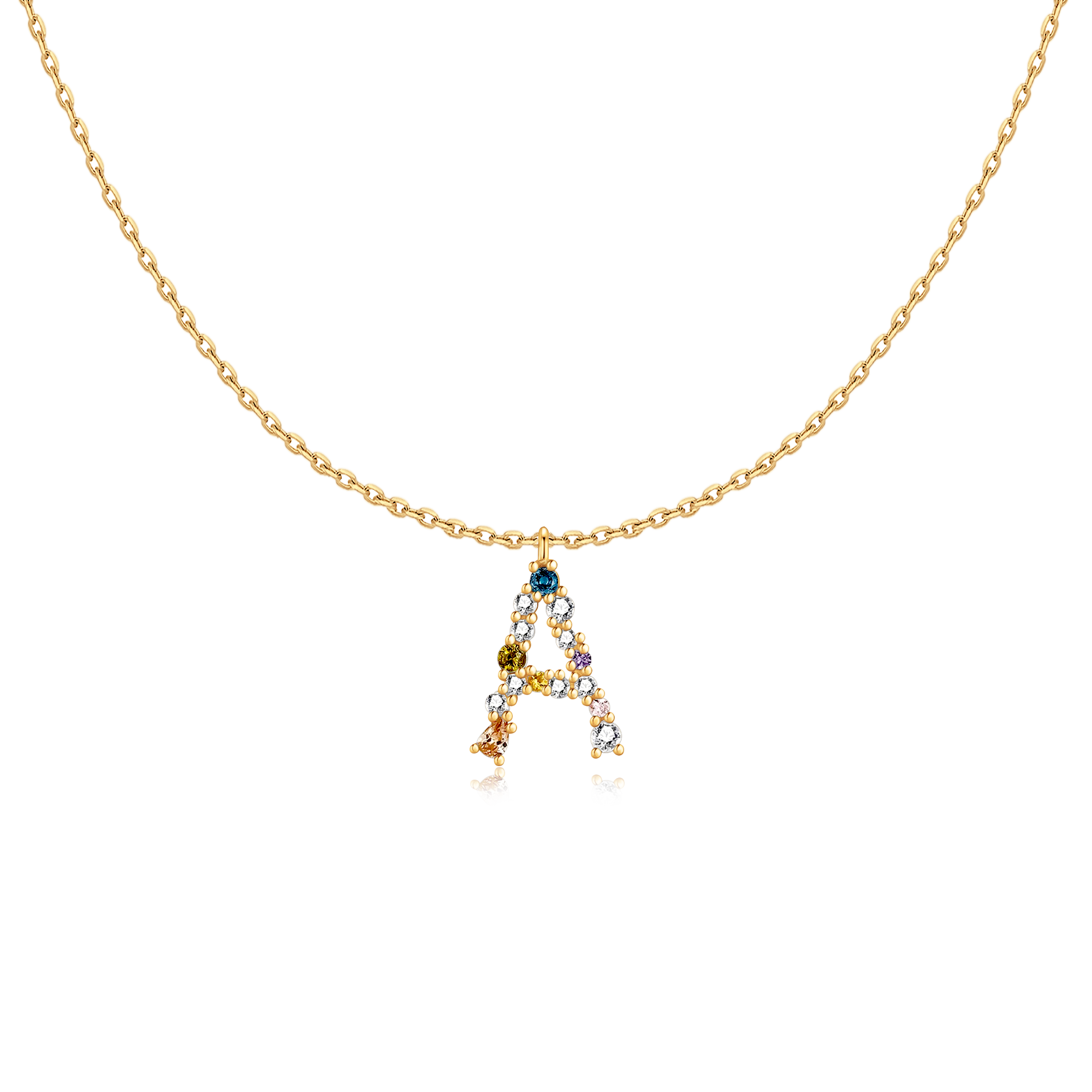 Meine Initialen Halskette - Emily Schmuck