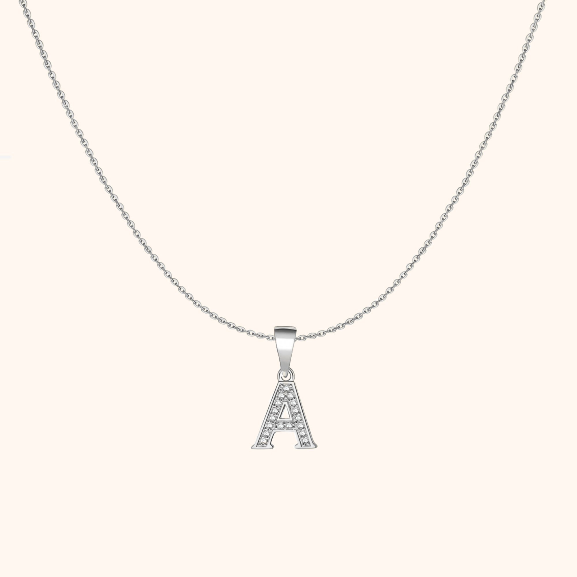 "Inicial Serif" Halskette - Emily Schmuck