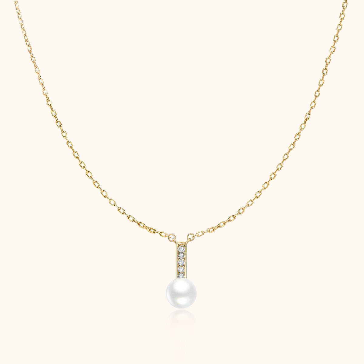 "Perlen und Glänzend" Halskette