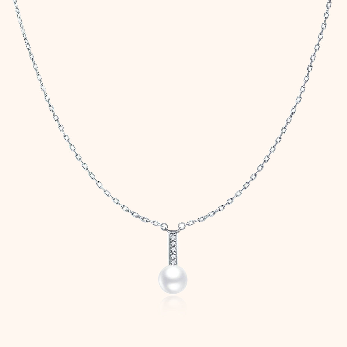 "Perlen und Glänzend" Halskette