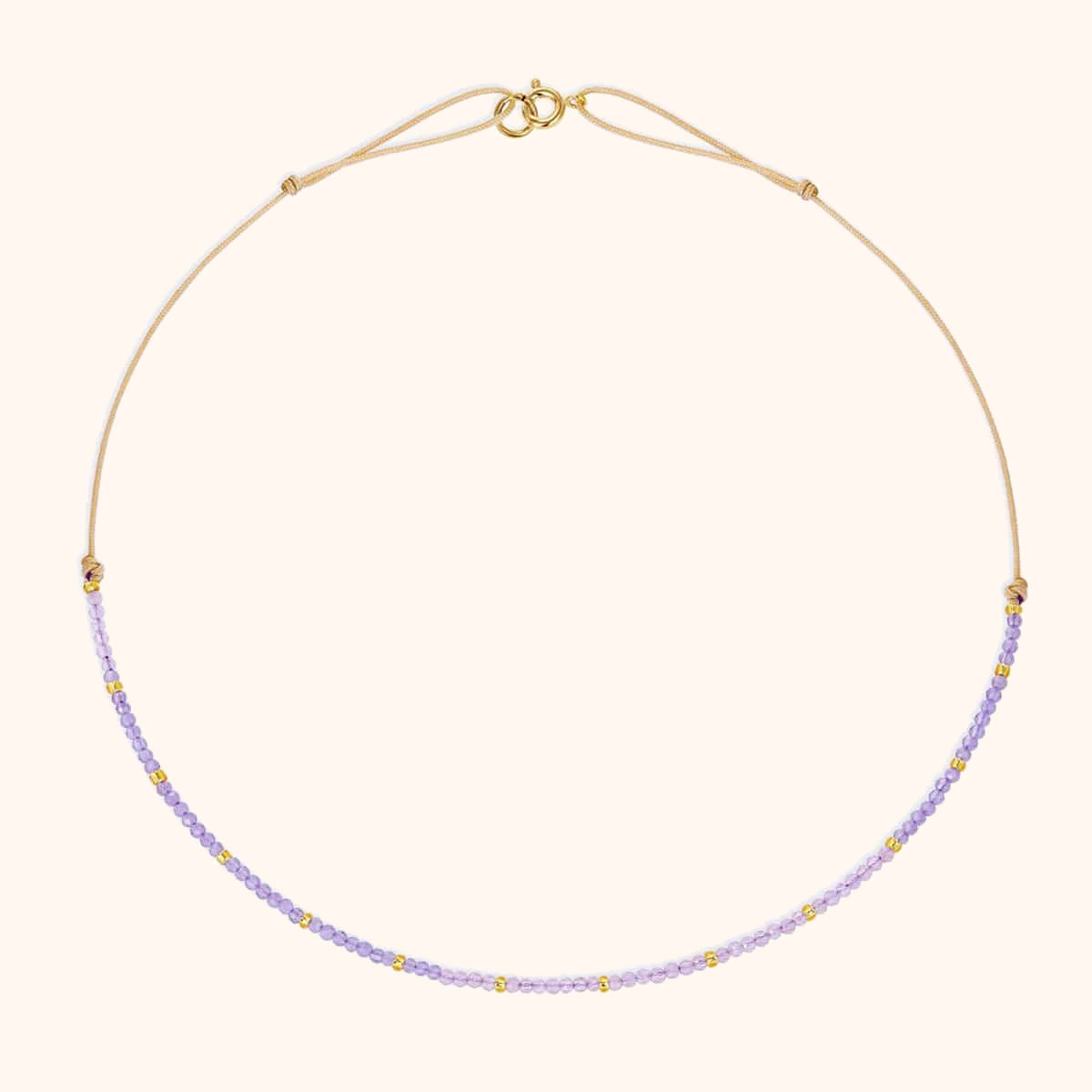 Amethyst Halskette
