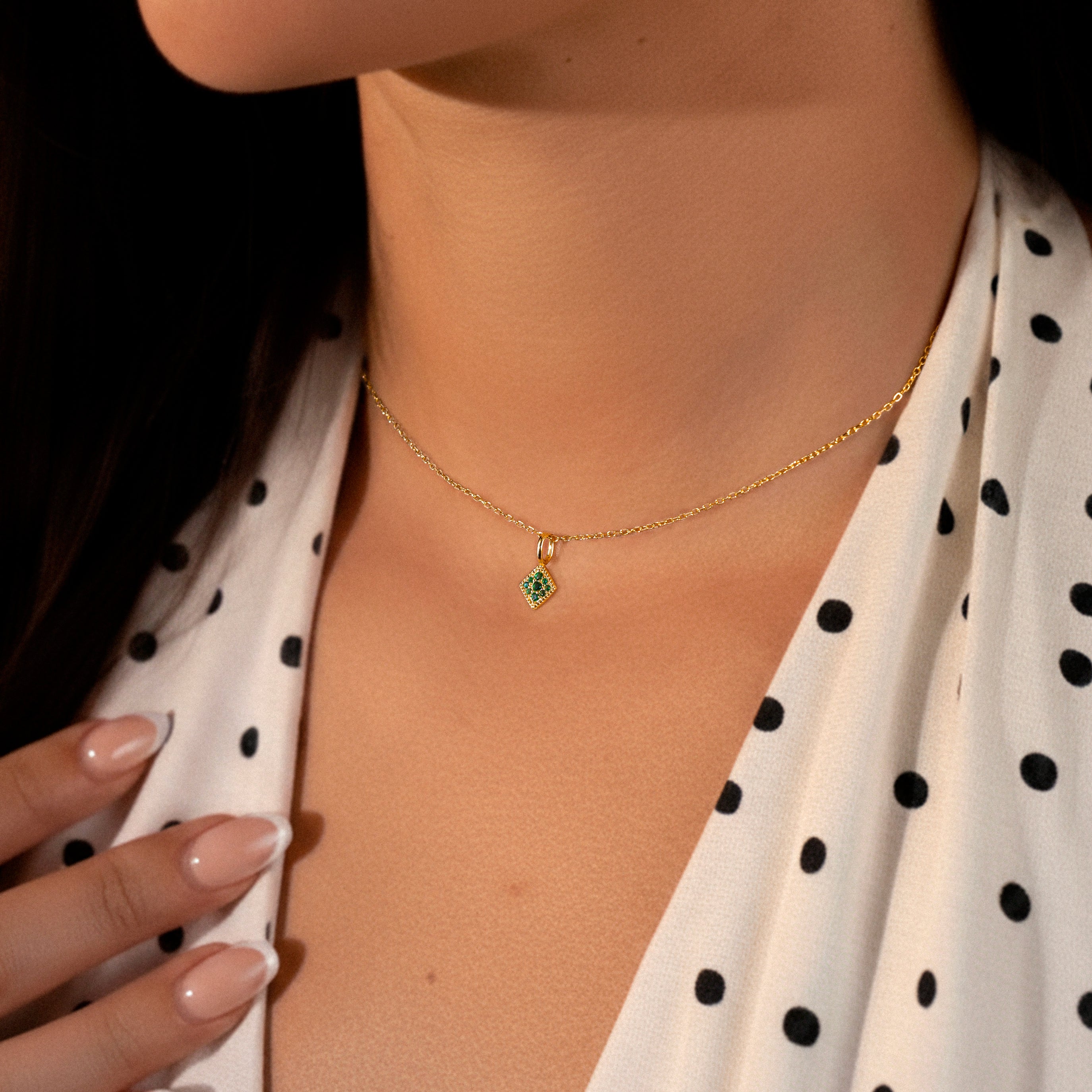 Dijamant Halskette - Emily Schmuck