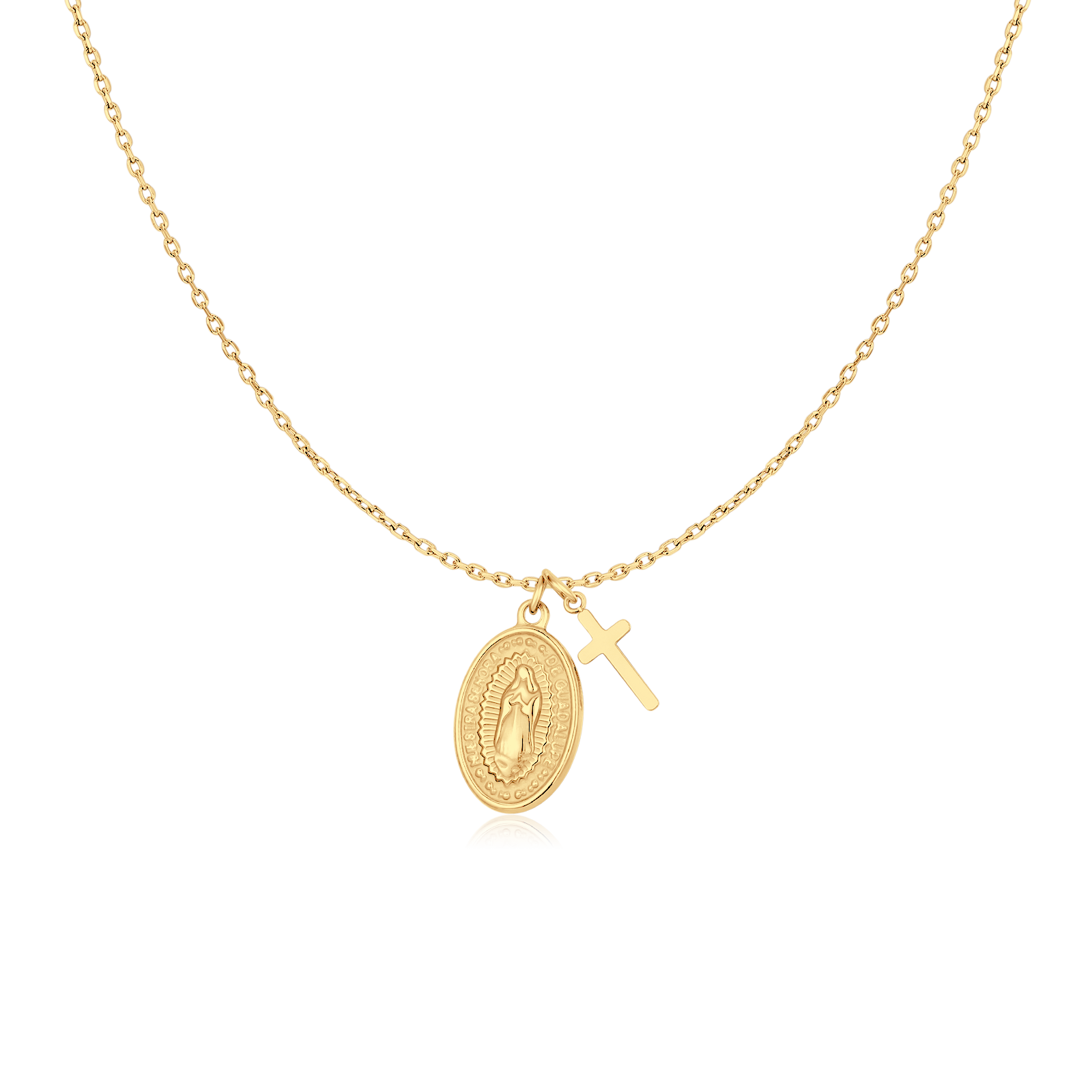 Jungfrau von Guadalupe Halskette - Emily Schmuck