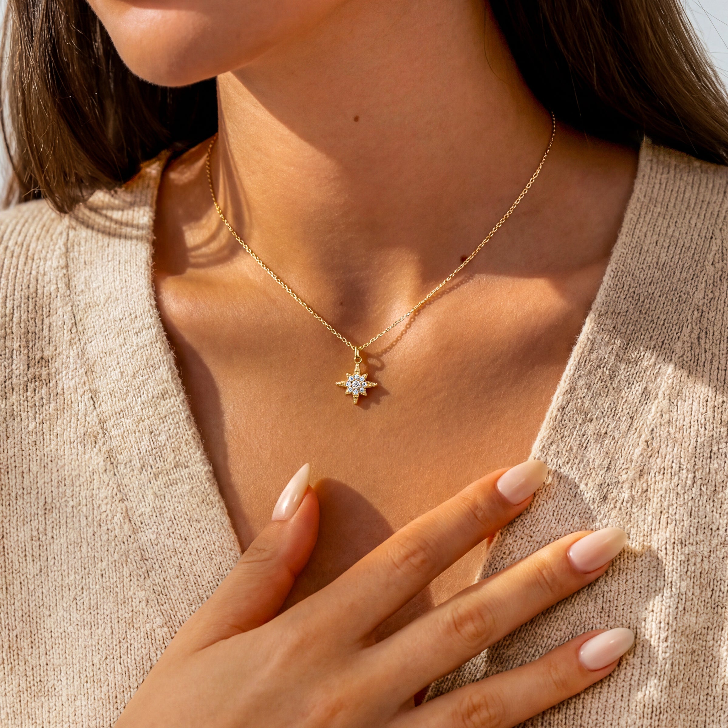 Venusstern Halskette