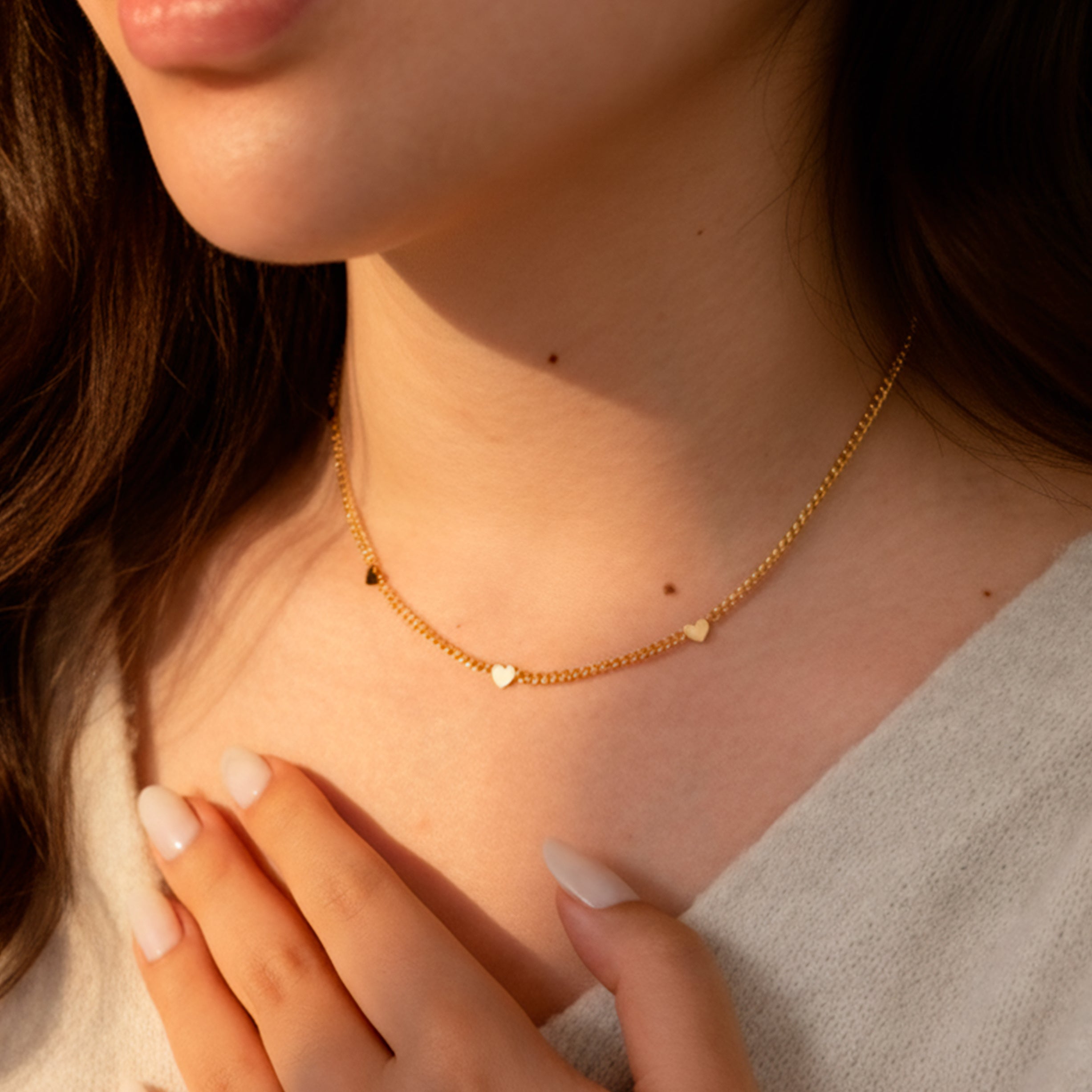 Herzchen Halskette - Emily Schmuck