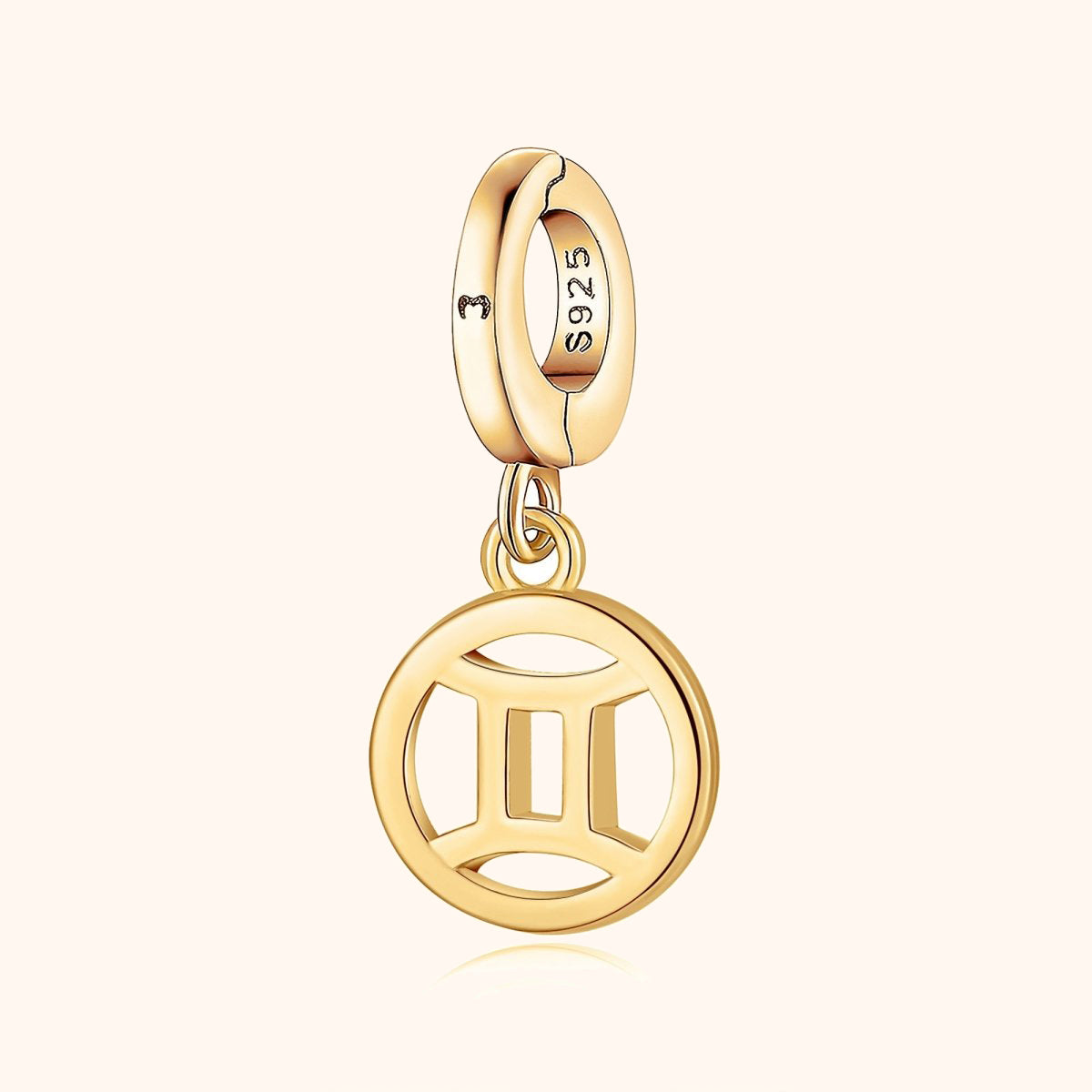Kreisförmiger Zodiak Charm