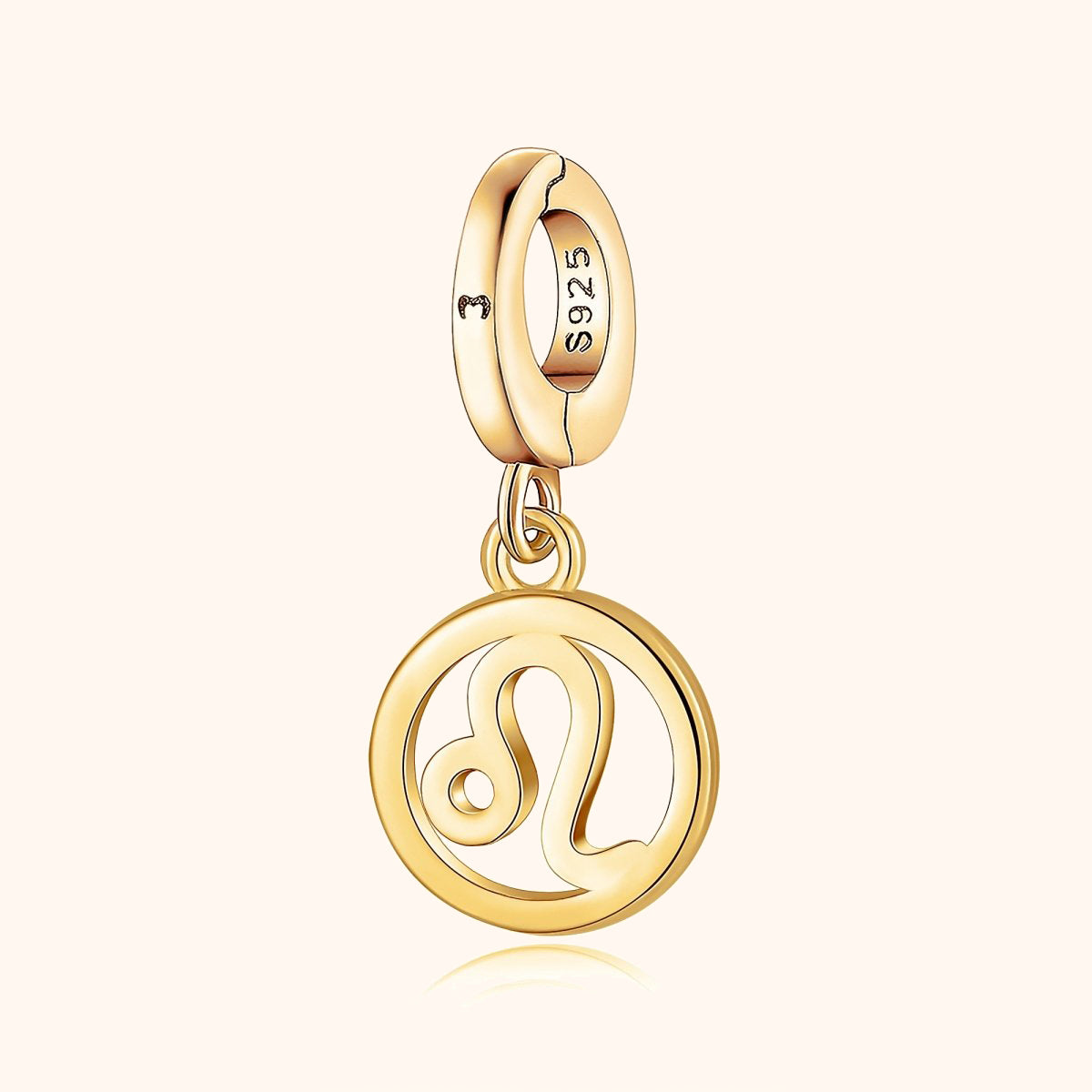Kreisförmiger Zodiak Charm