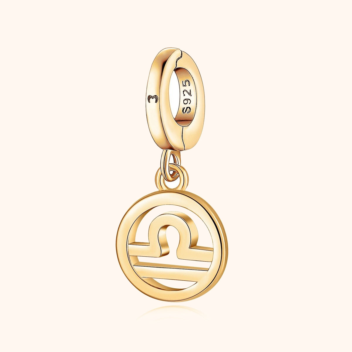 Kreisförmiger Zodiak Charm