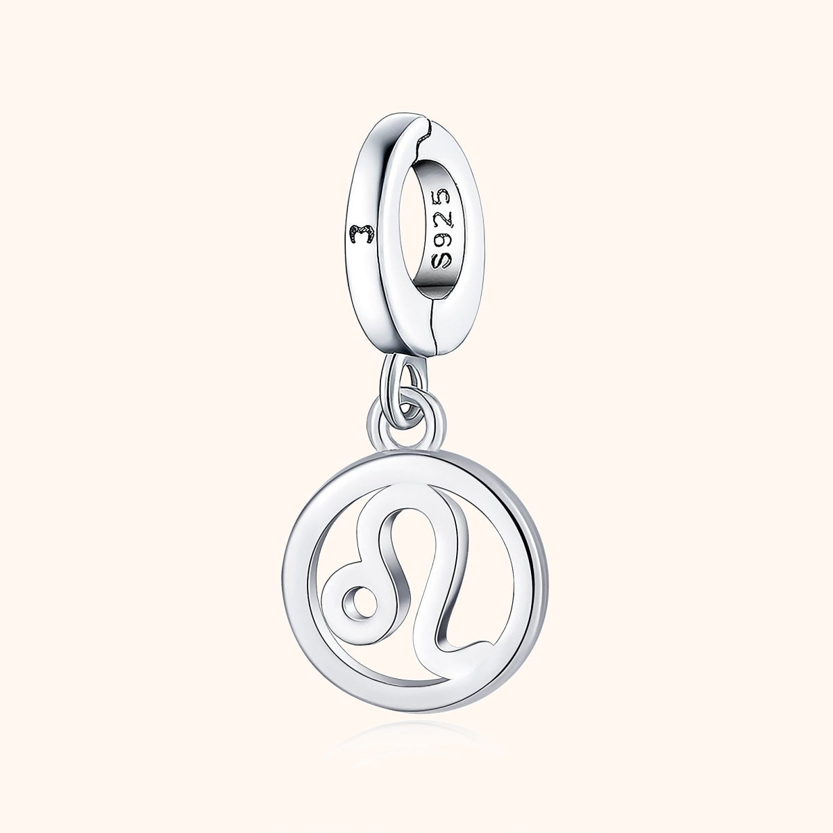 Kreisförmiger Zodiak Charm