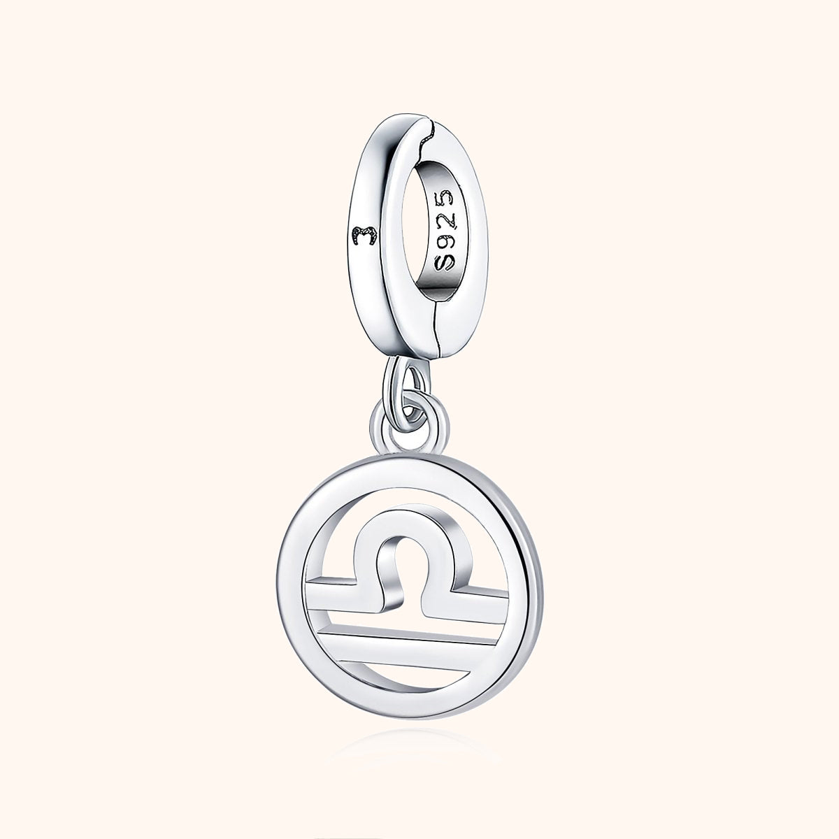 Kreisförmiger Zodiak Charm