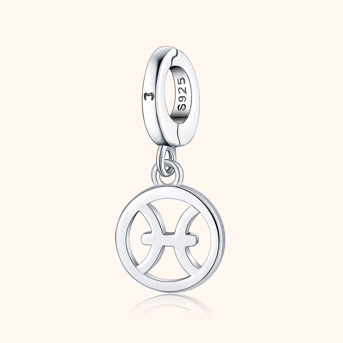 Kreisförmiger Zodiak Charm