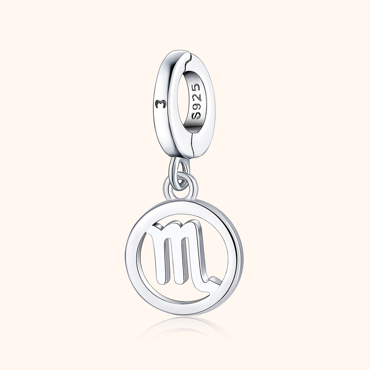 Kreisförmiger Zodiak Charm