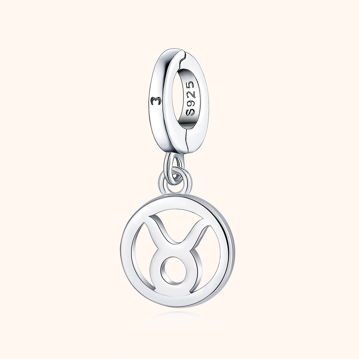 Kreisförmiger Zodiak Charm