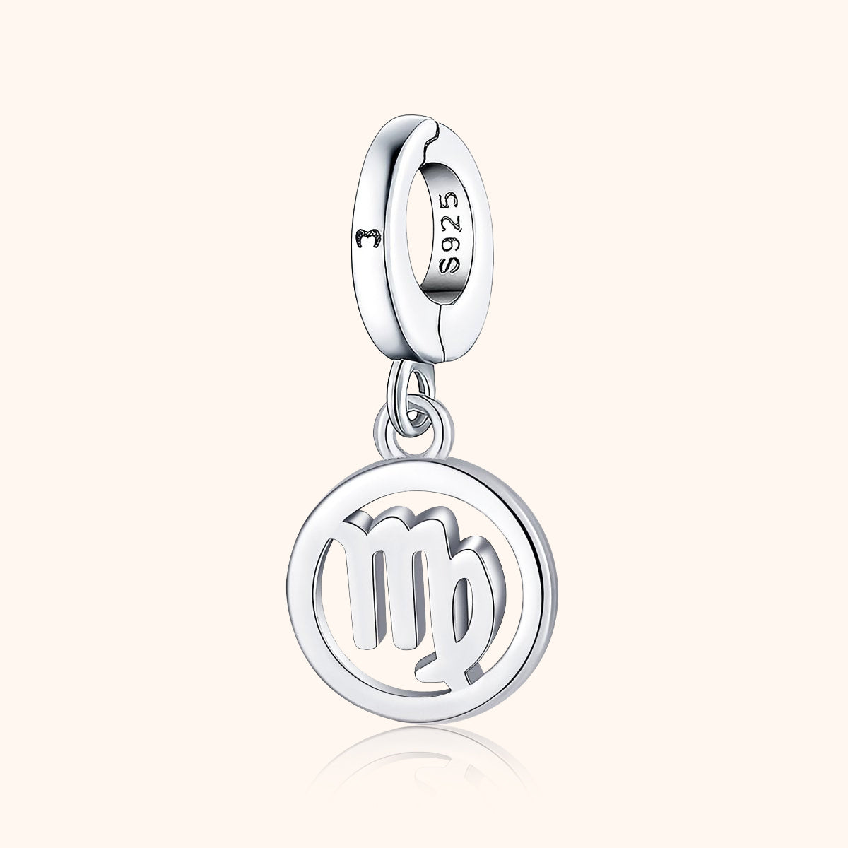 Kreisförmiger Zodiak Charm